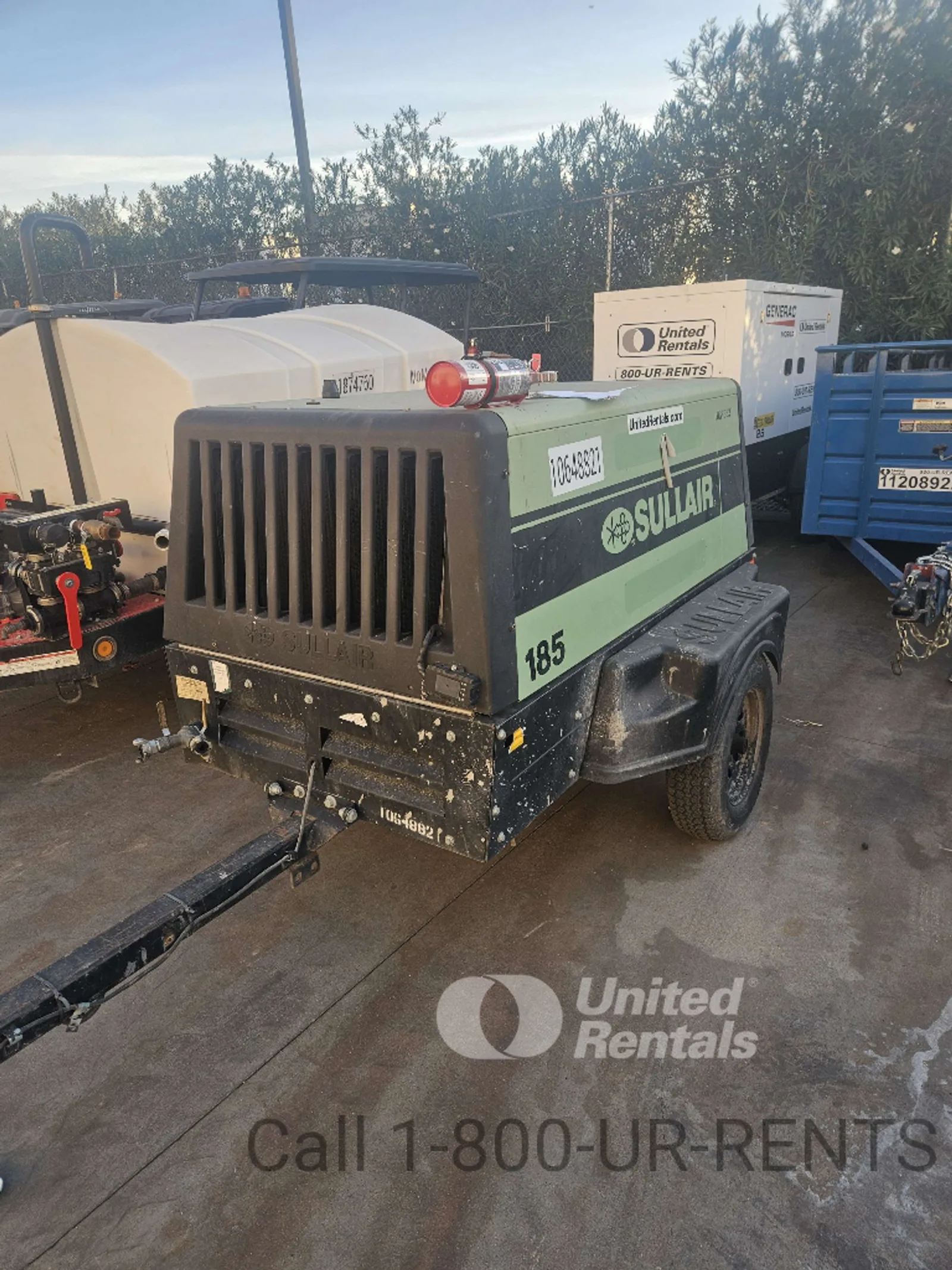2017 Sullair 185DPQ-KU-T3