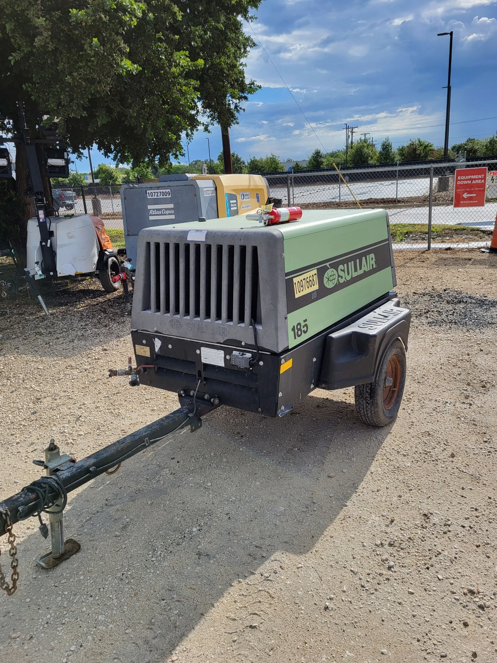 2019 Sullair 185DPQ-KU-T3