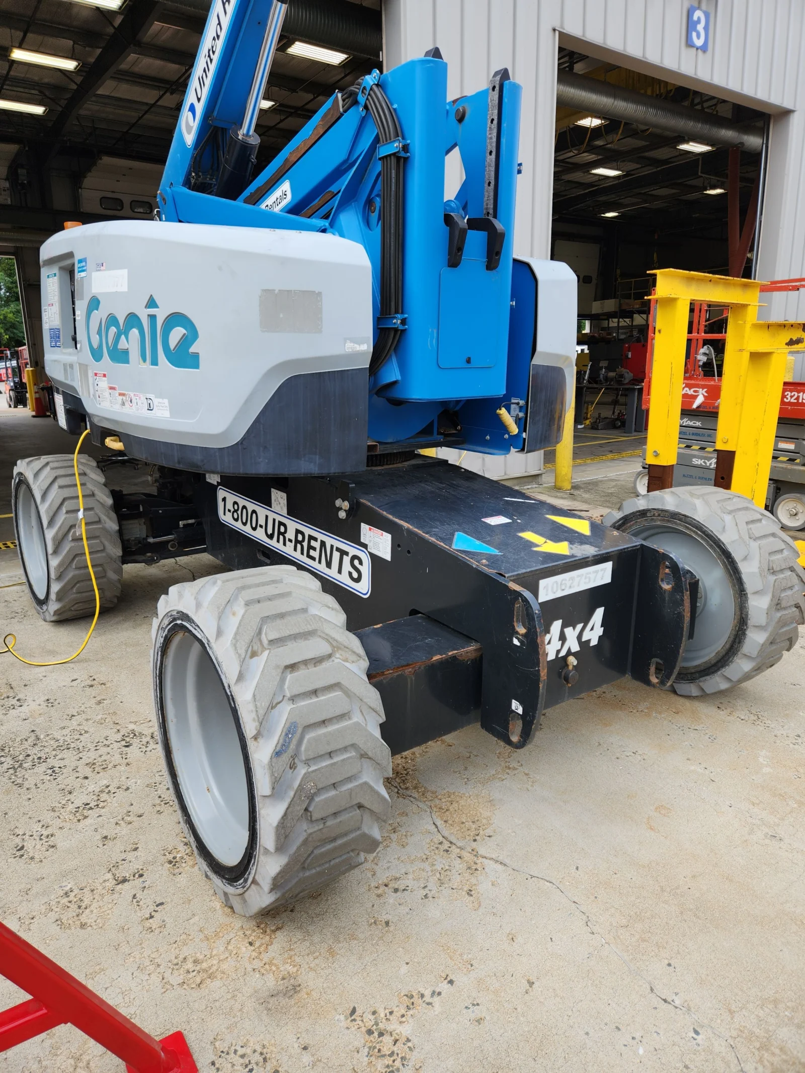 2017 Genie Z-60/37FE Articulating