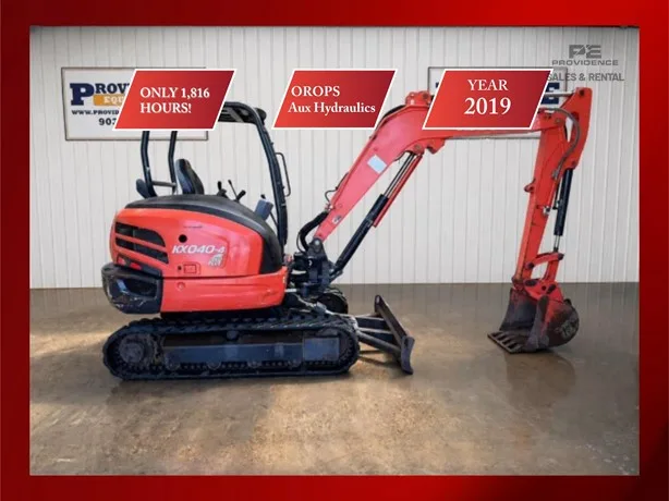 2019 Kubota KX040-4