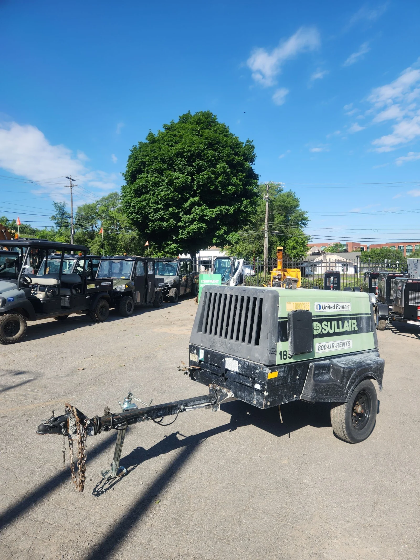 2018 Sullair 185DPQ-KU-T3