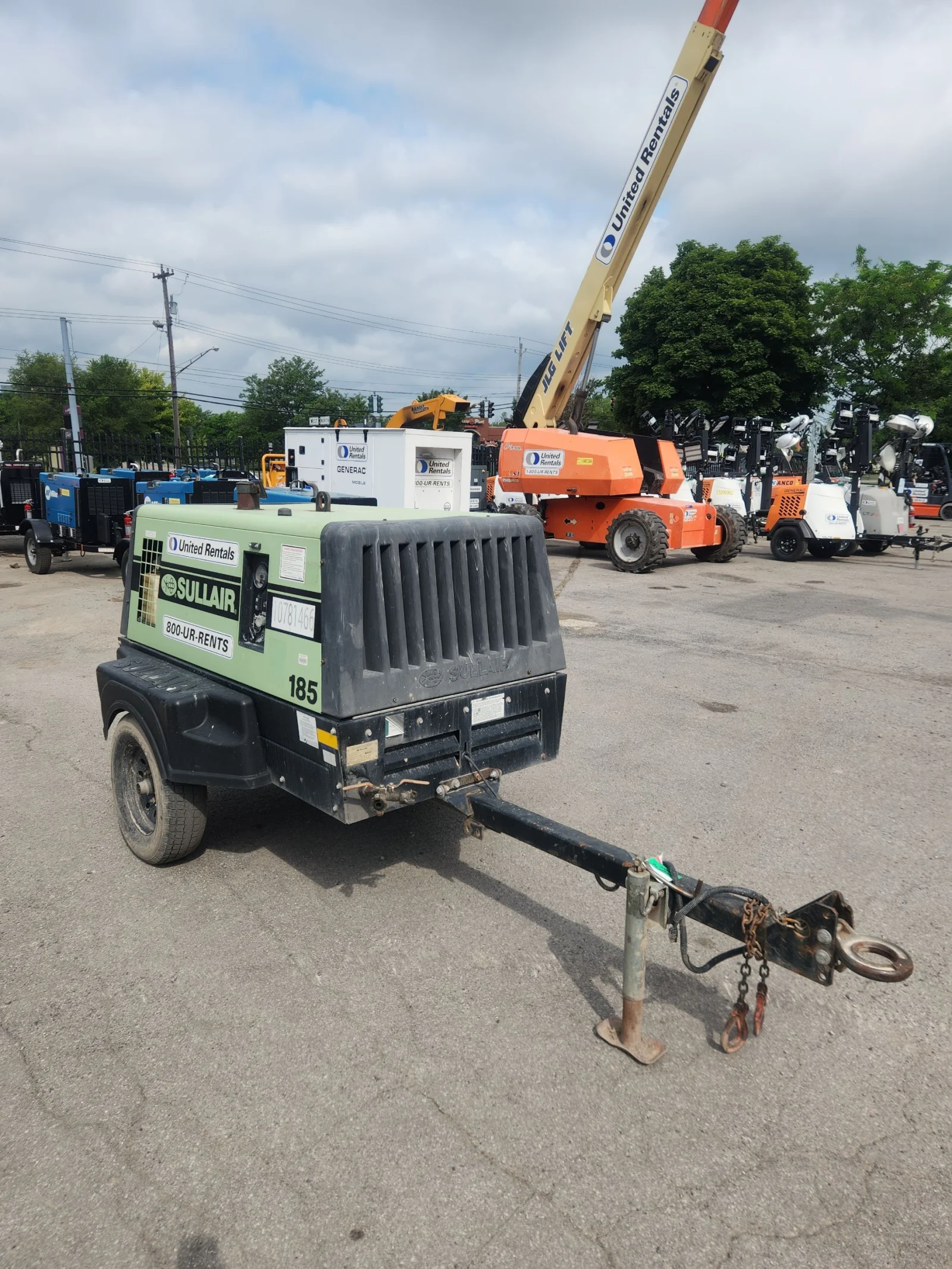 2018 Sullair 185DPQ-KU-T3