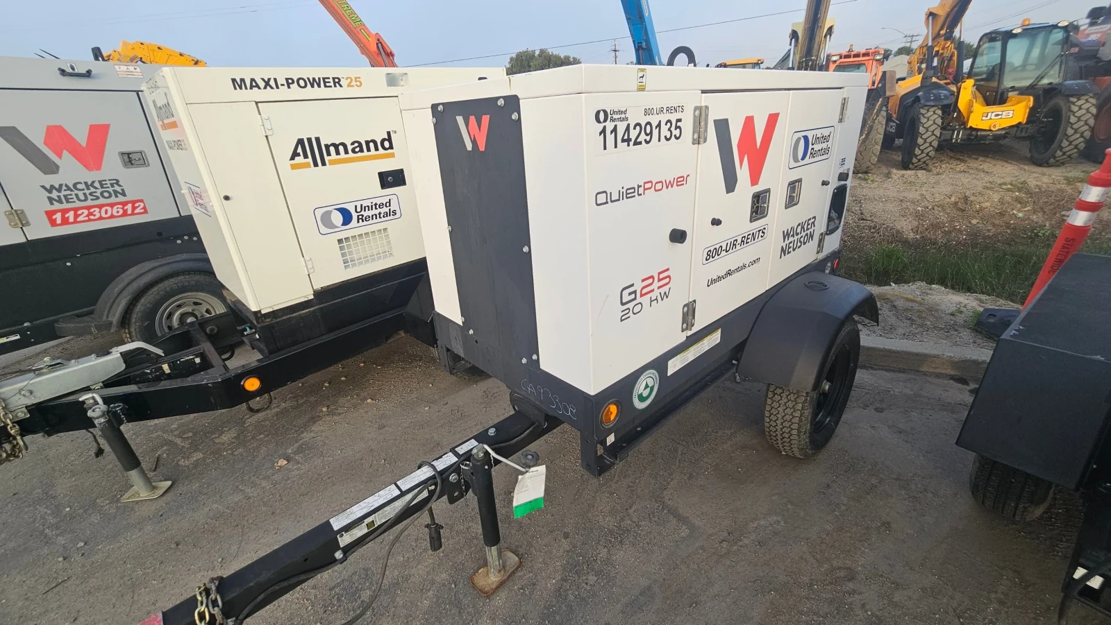 2022 Wacker Neuson G25 T4F