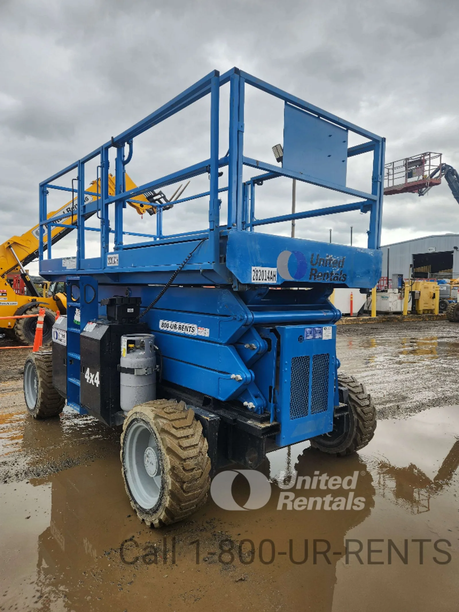 2021 Genie GS-4390 RT Rough Terrain