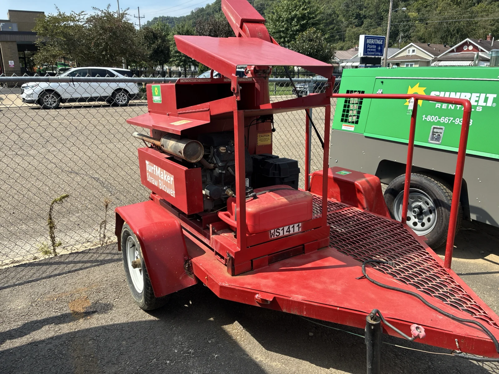 2017 TurfMaker TGMI Straw Blower