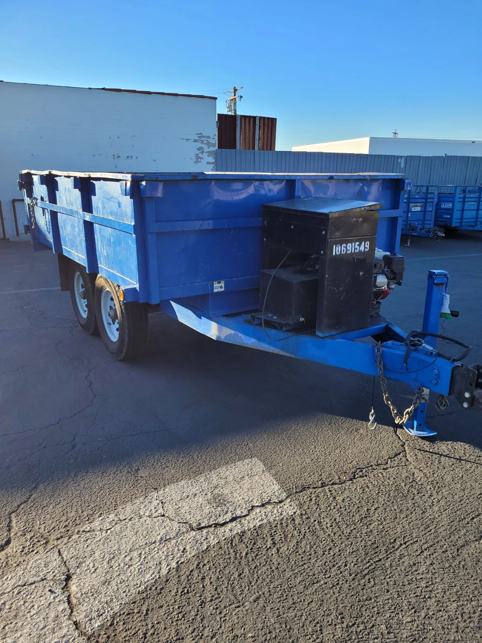 2017 Anderson Trailers-D7106T-Dump