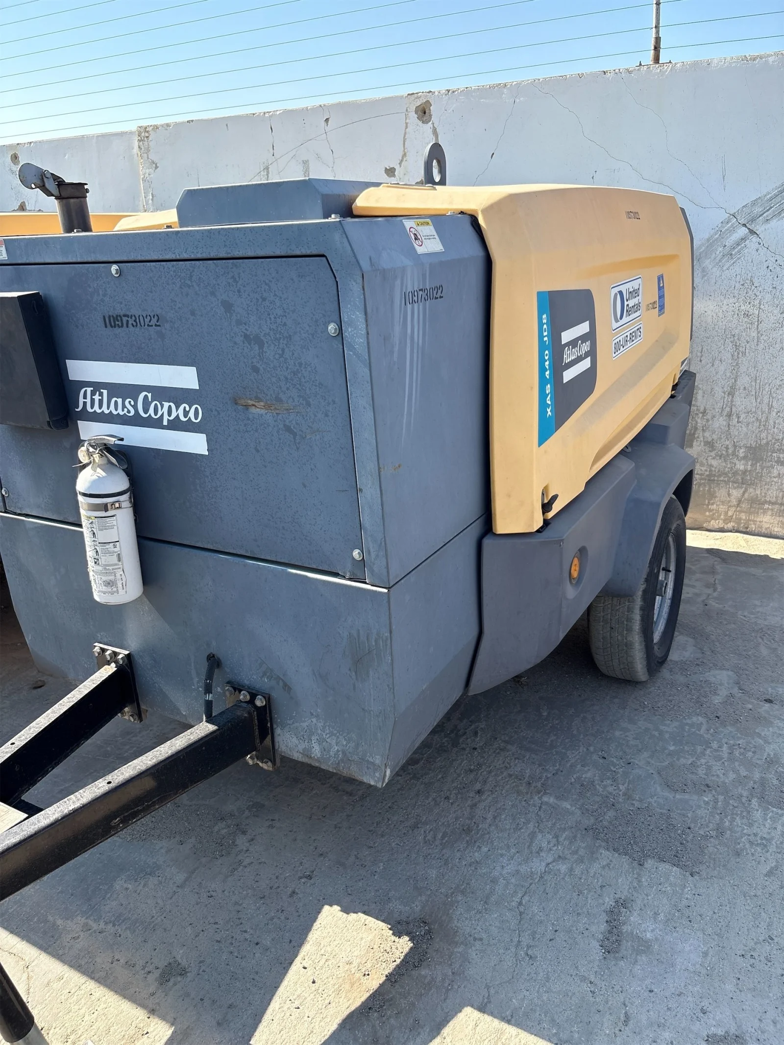 2019 Atlas Copco XAS440JD T4F