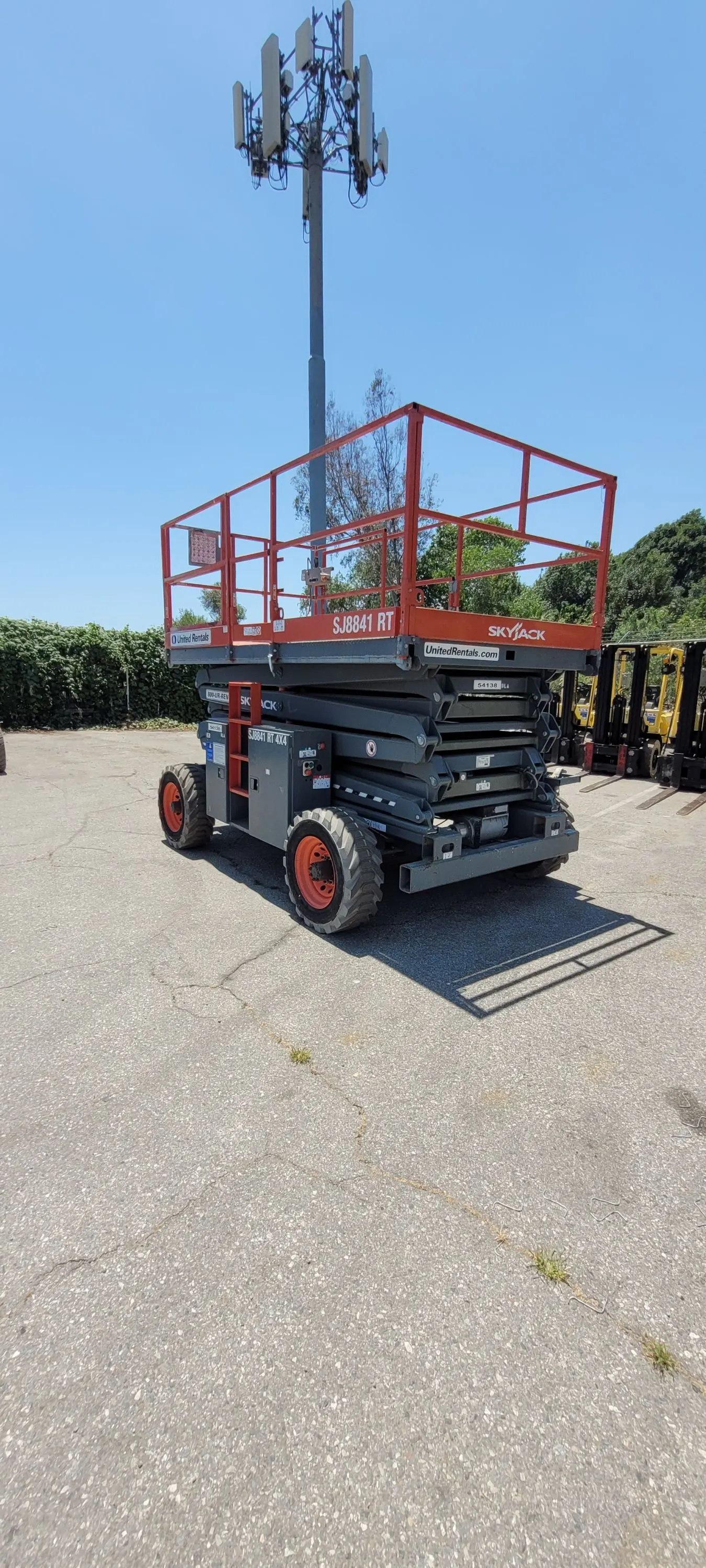 2017 Skyjack SJ8841RT Rough Terrain