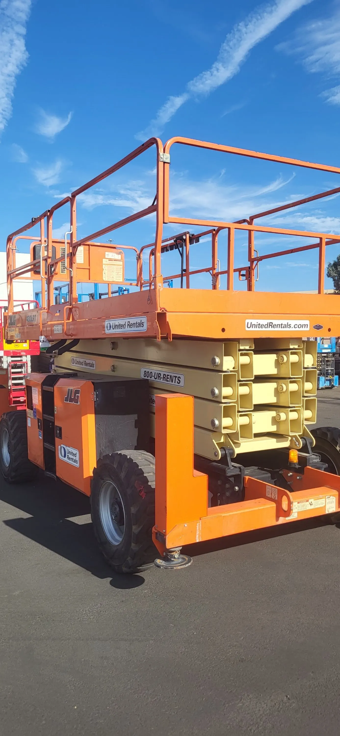 2018 JLG 430LRT Rough Terrain