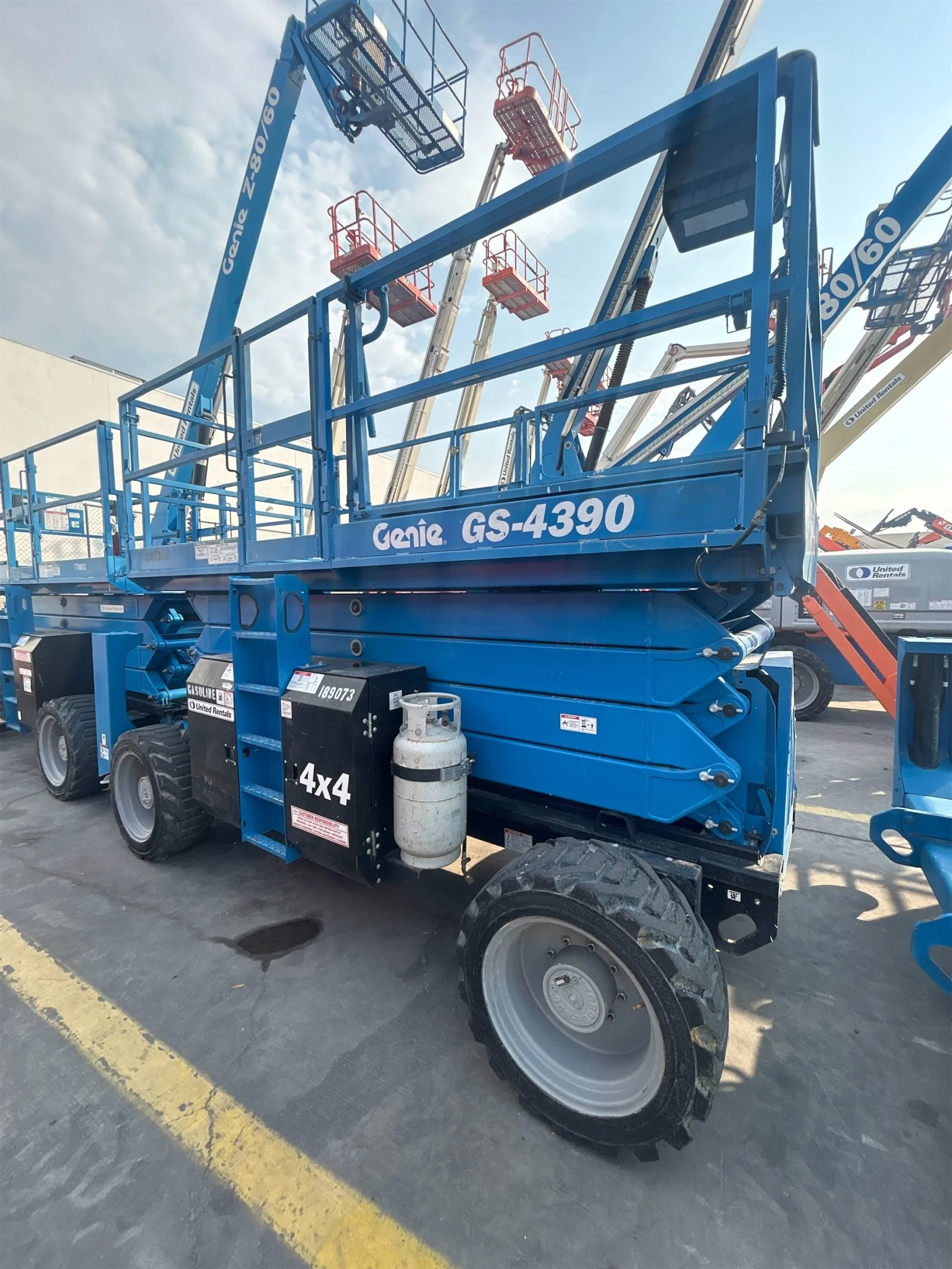 2017 Genie GS-4390 RT Rough Terrain