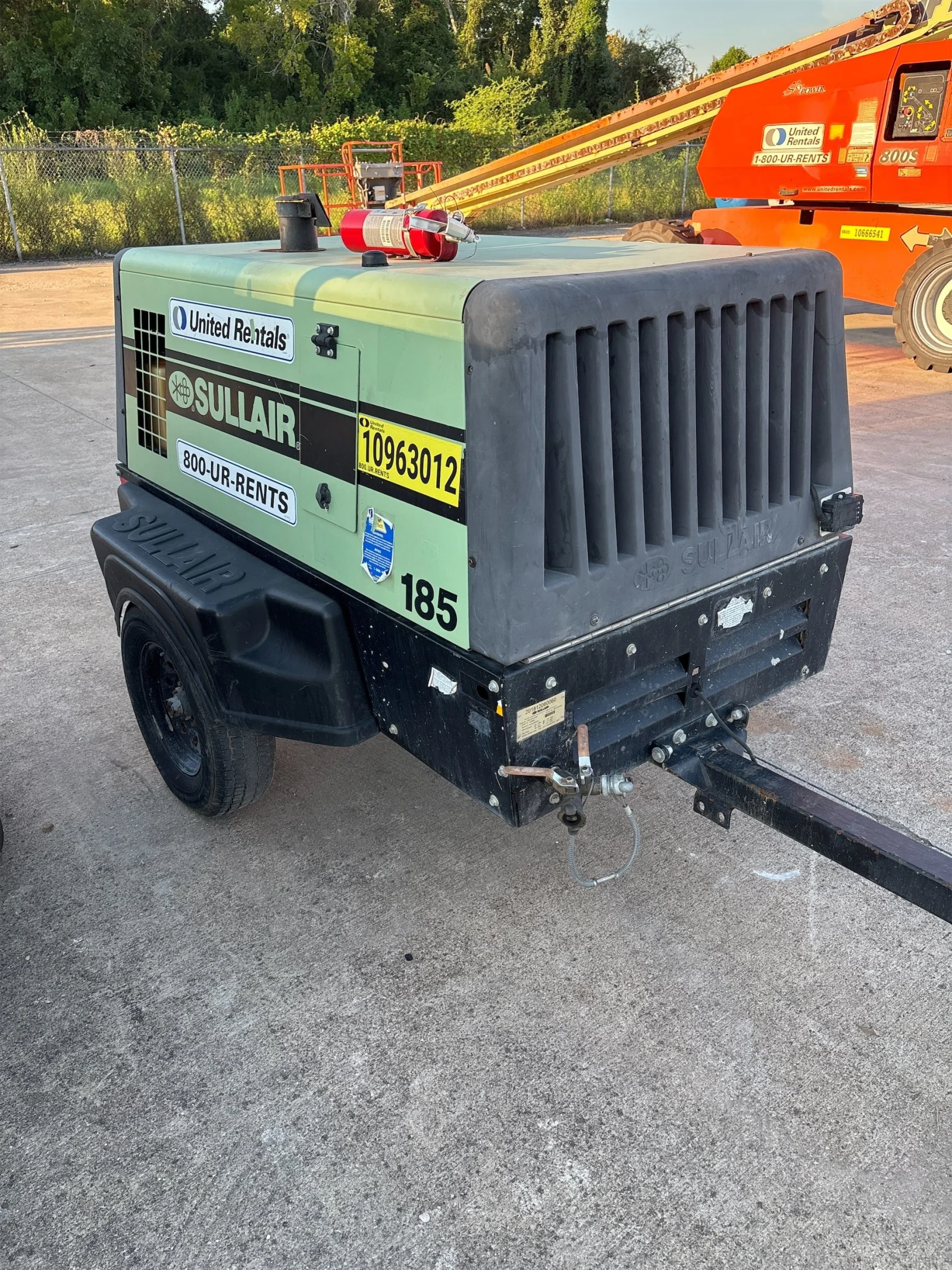 2019 Sullair 185DPQ-KU-T3