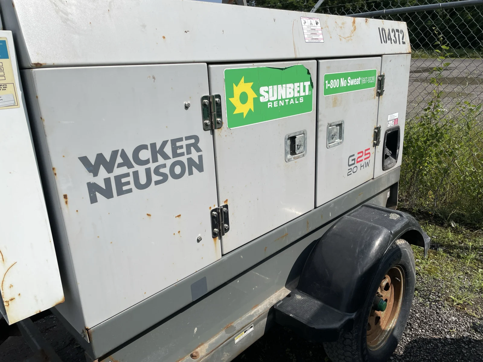 2015 Wacker Neuson G 25