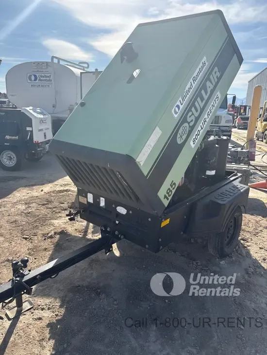 2019 Sullair 185DPQ-KU-T3