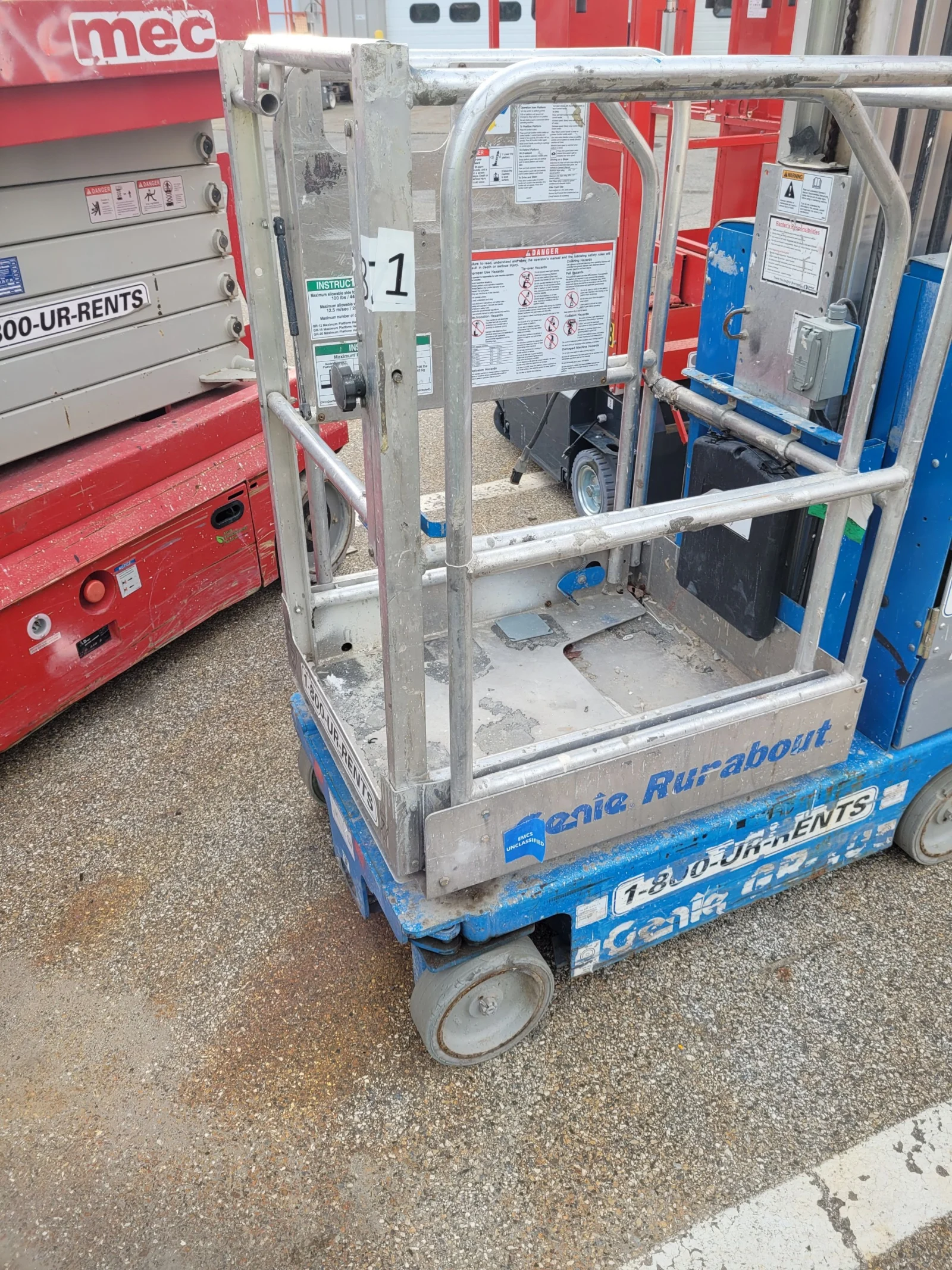 2016 Genie GR-20 Self-Propelled One-Person
