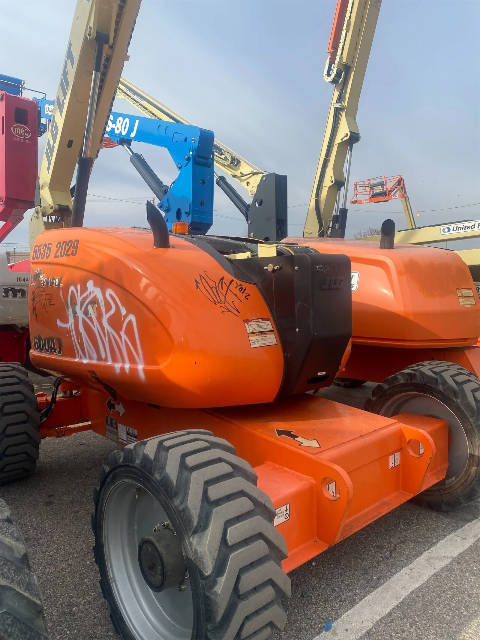 2008 JLG 600AJ Articulating