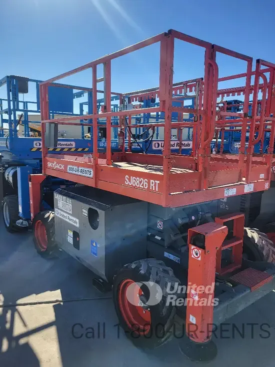 2019 Skyjack SJ6826RT Rough Terrain