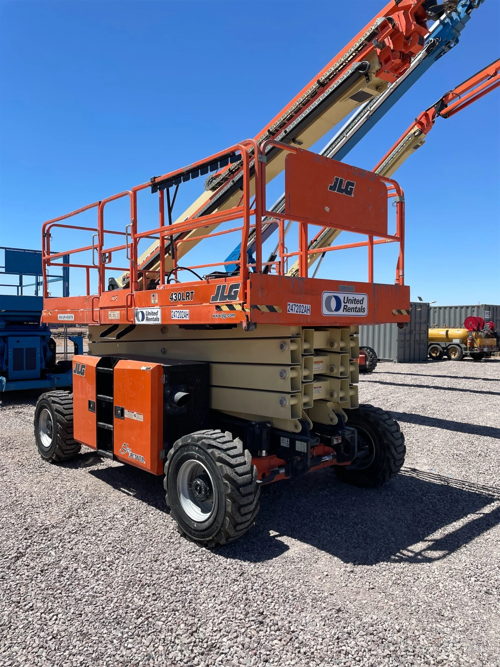 2020 JLG 430LRT Rough Terrain
