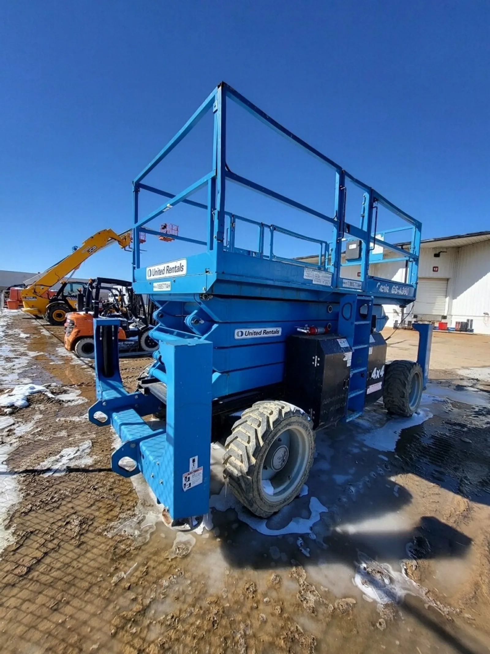 2017 Genie GS-4390 RT Rough Terrain