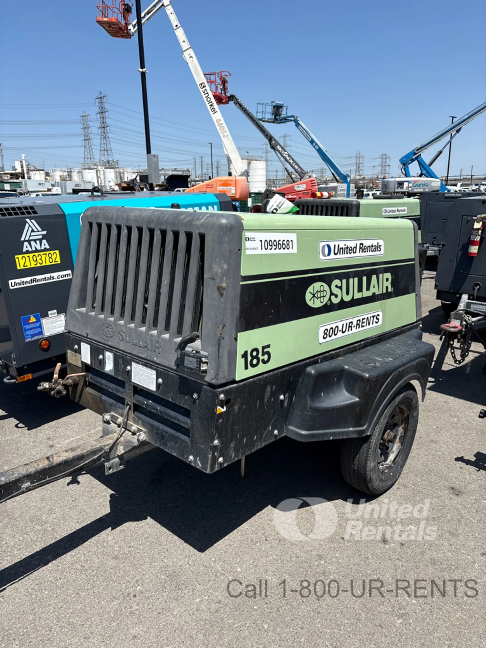 2019 Sullair 185DPQ-KU-T3
