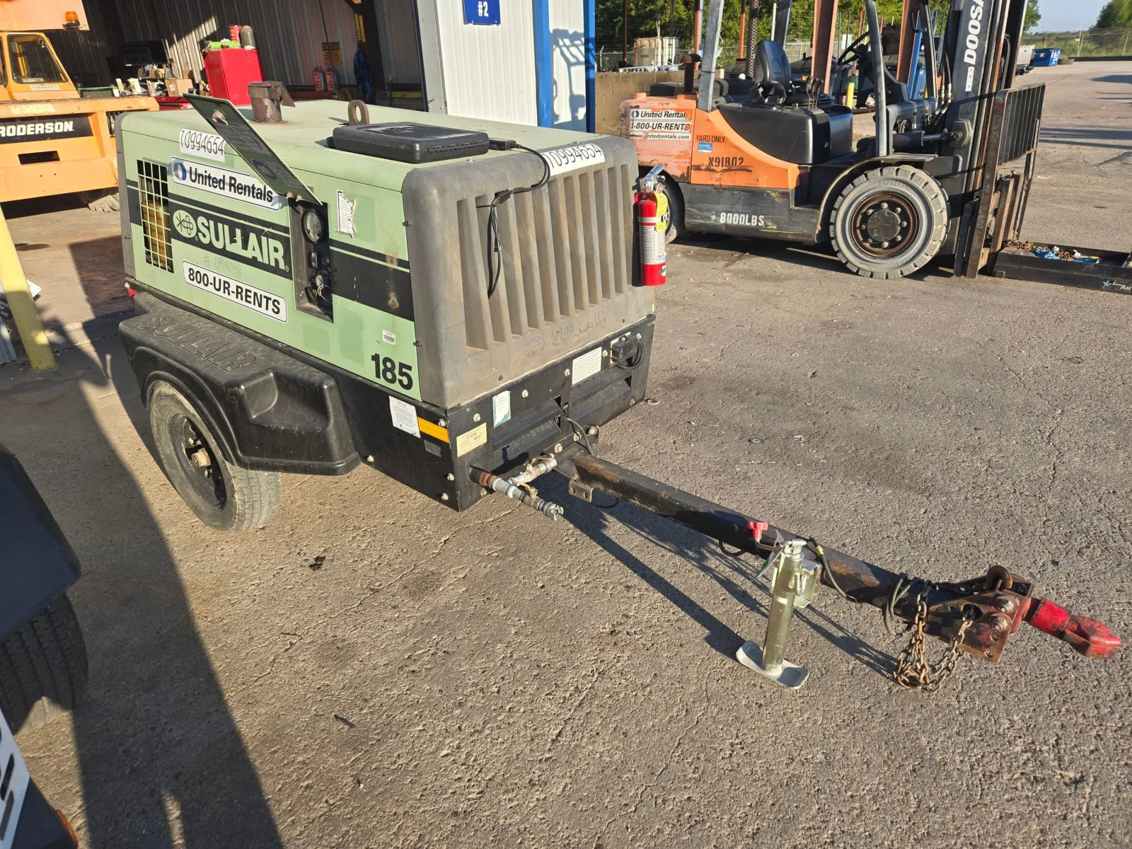2019 Sullair 185DPQ-KU-T3