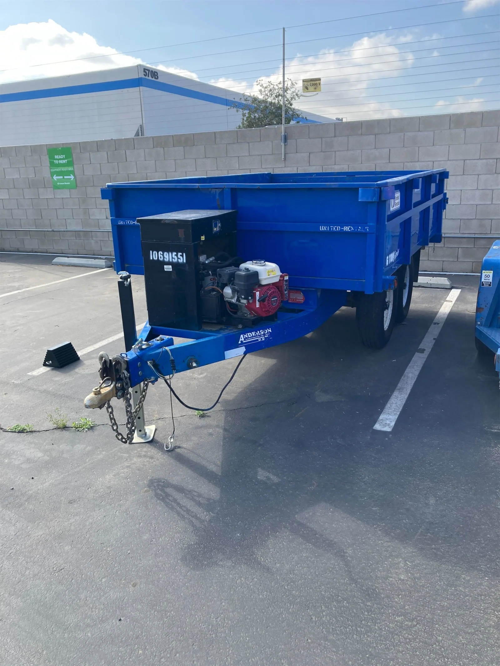 2017 Anderson Trailers-D7106T-Dump