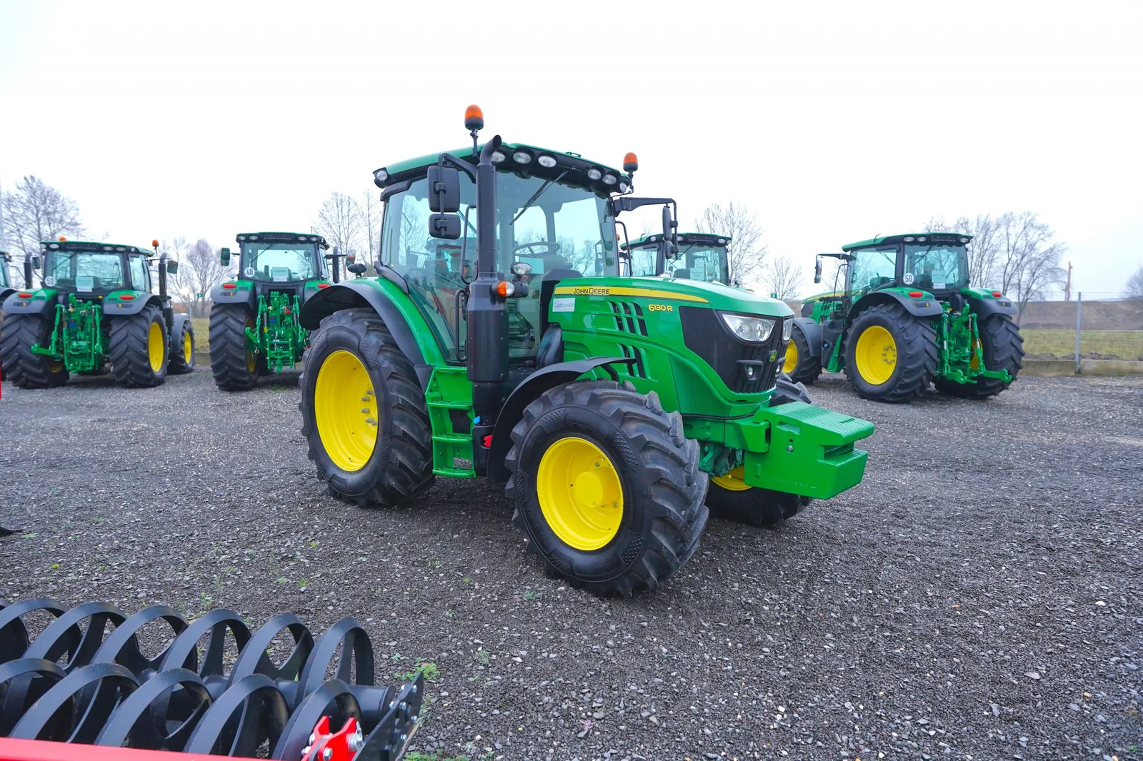 John Deere 6130R - front view