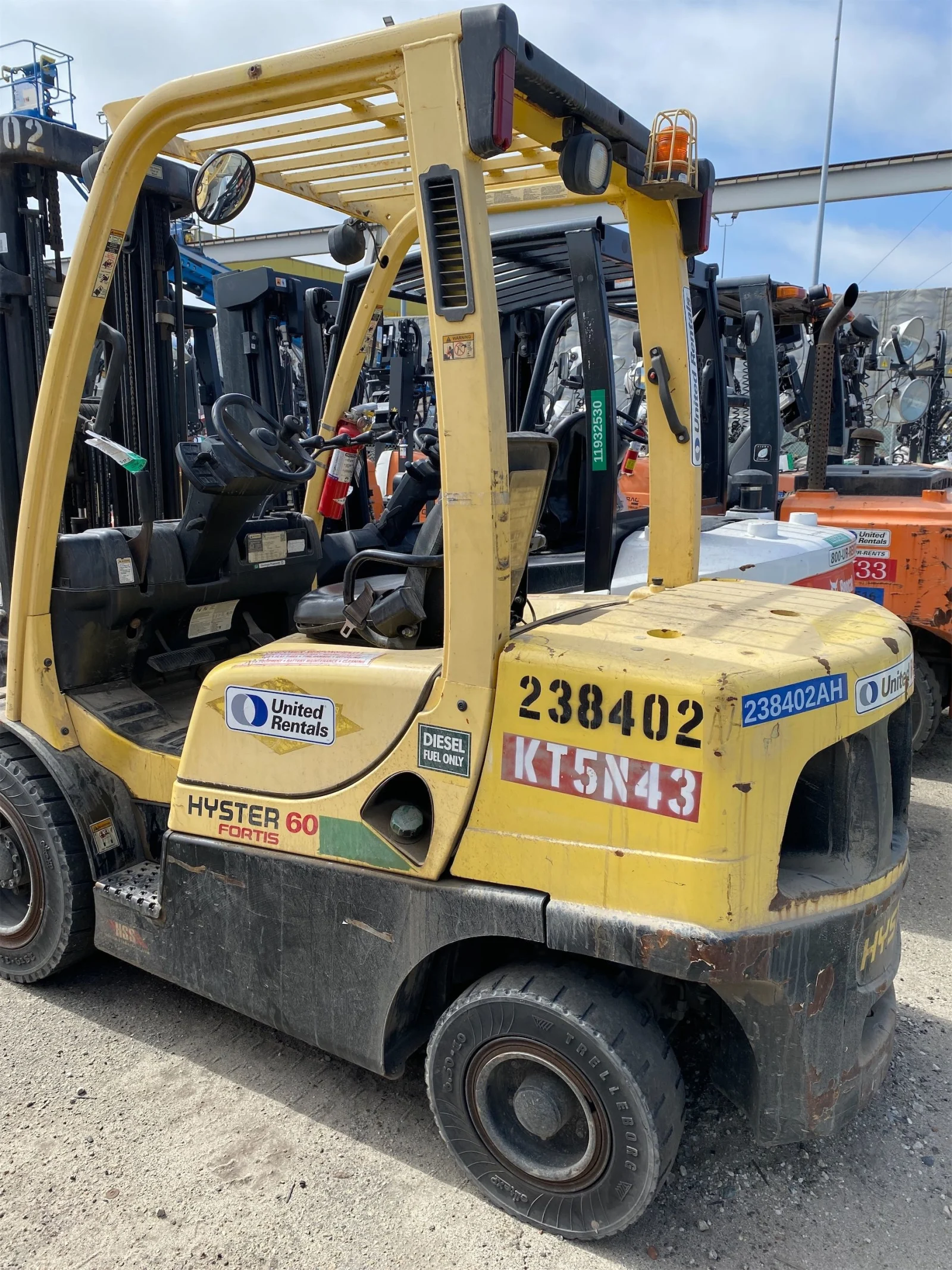 2019 Hyster H60FT