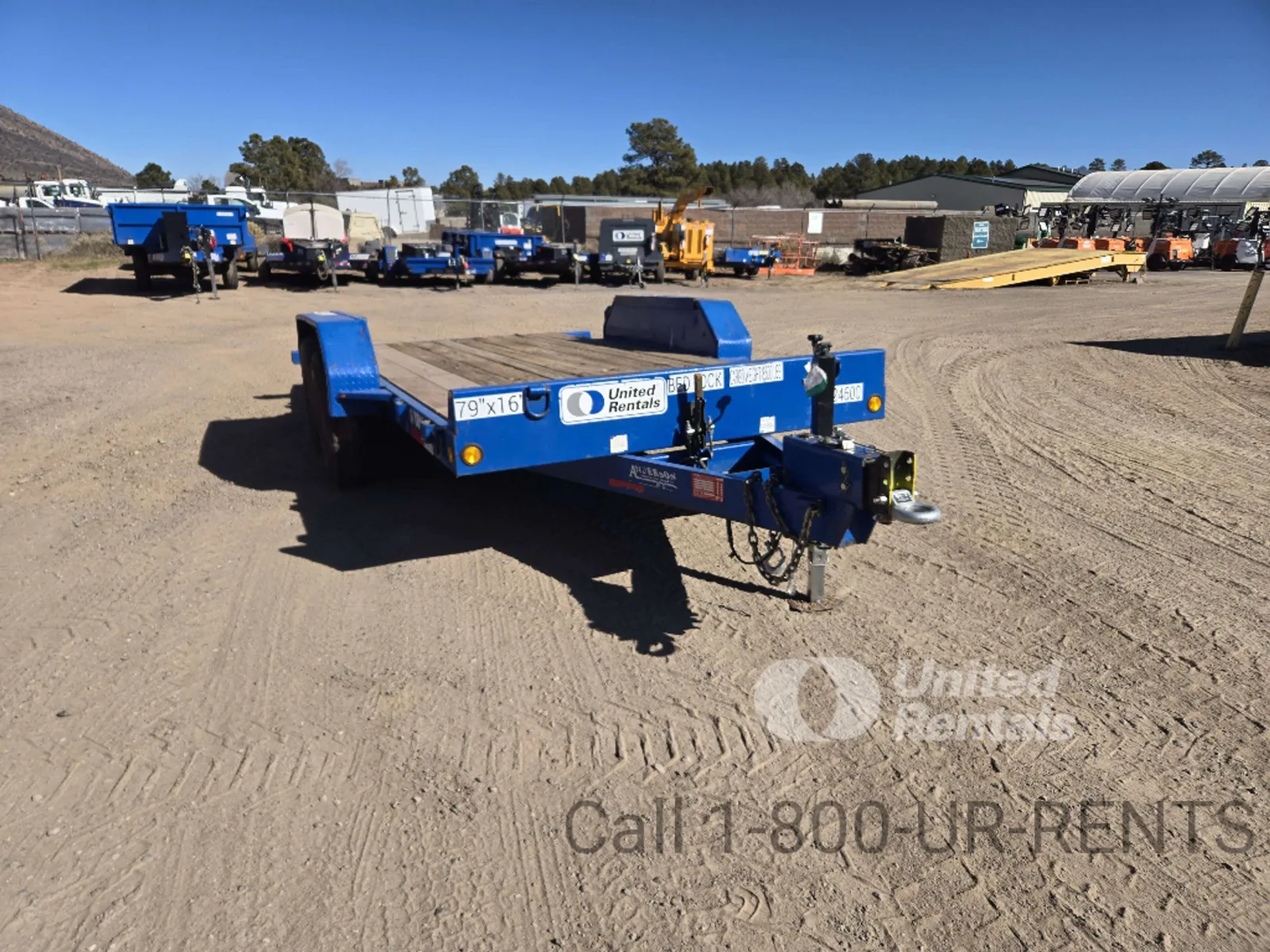 2021 Anderson Trailers TI7166TC