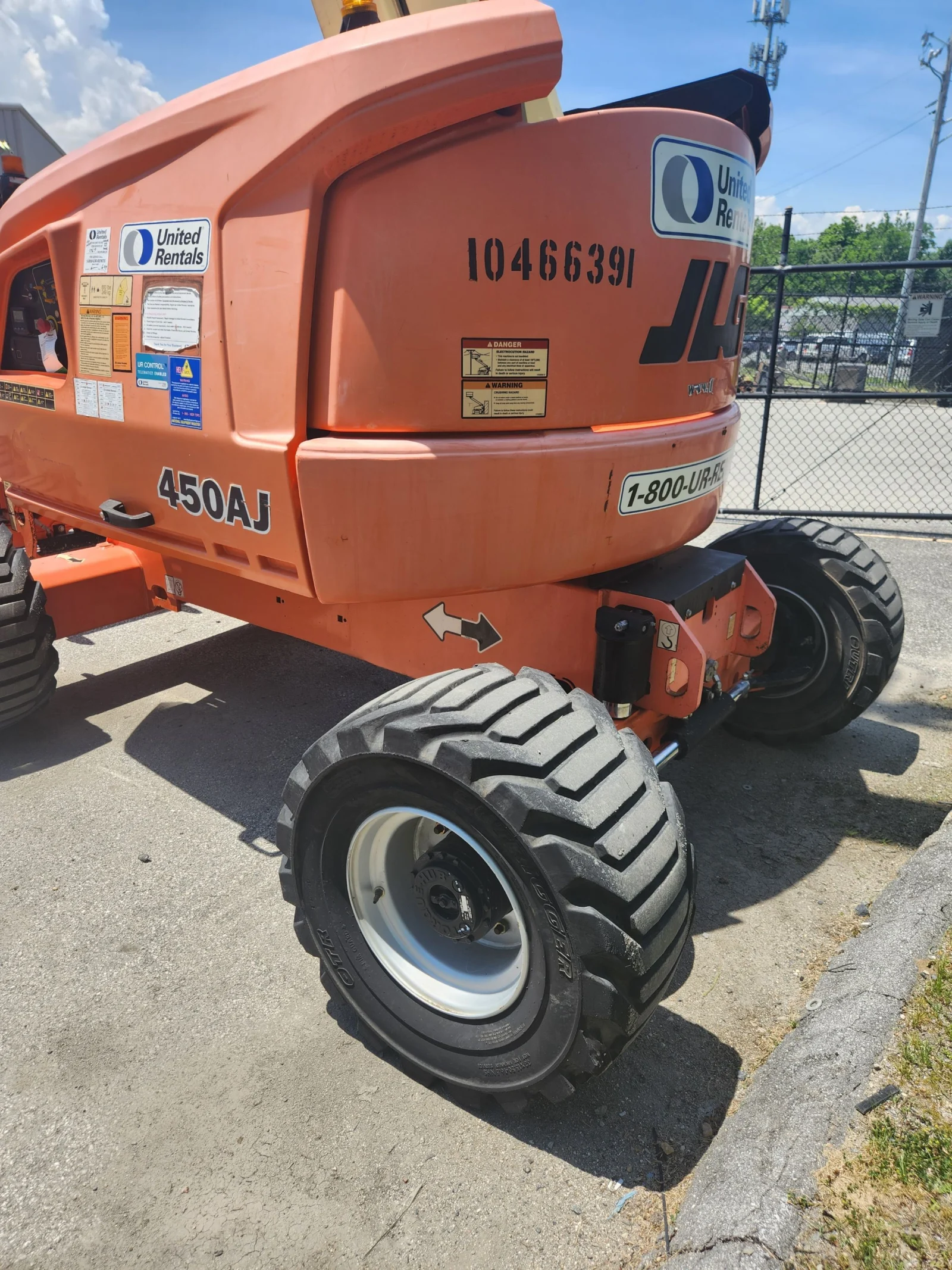 2016 JLG 450AJ Articulating