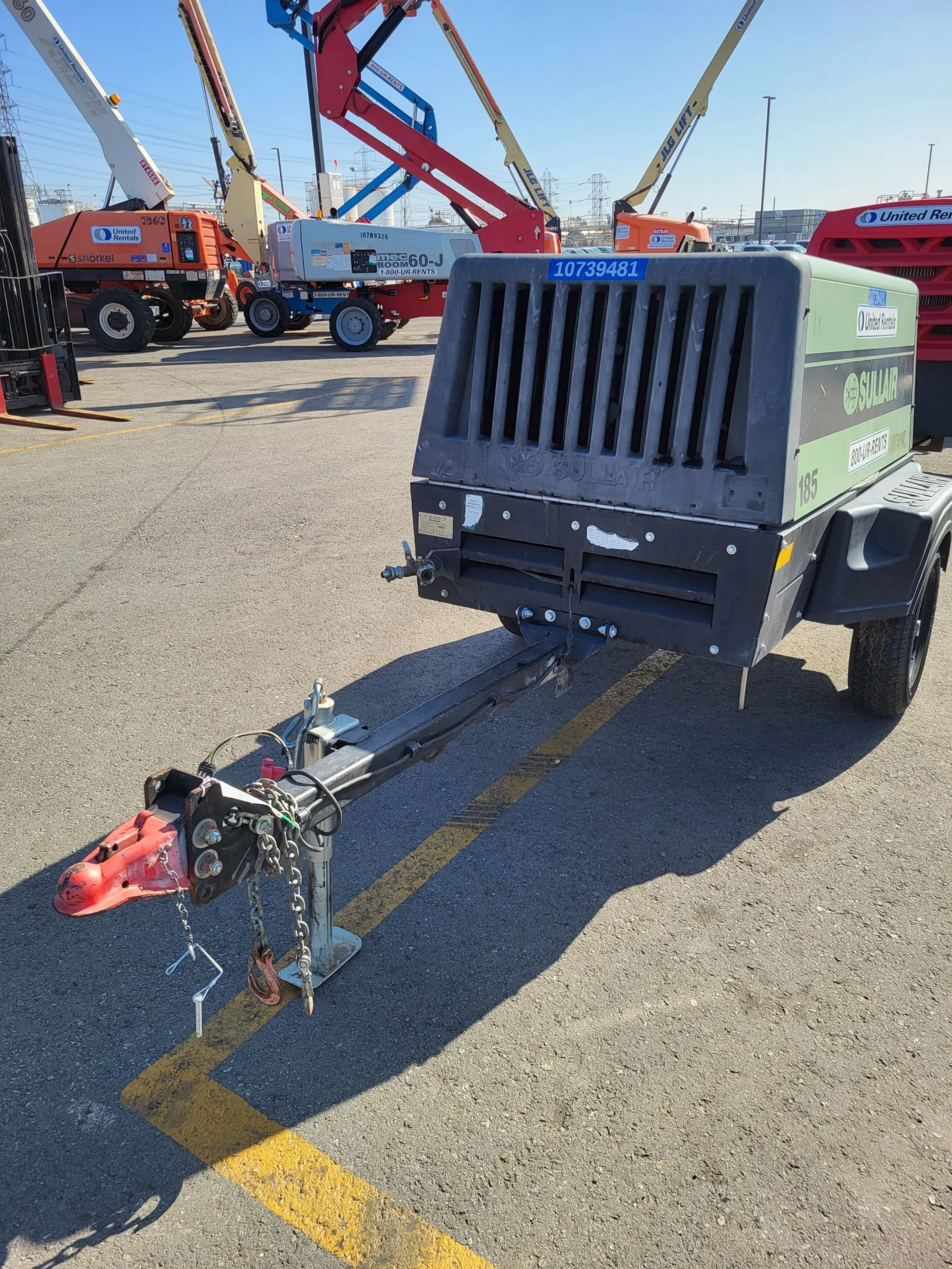 2018 Sullair 185DPQ-KU-T3