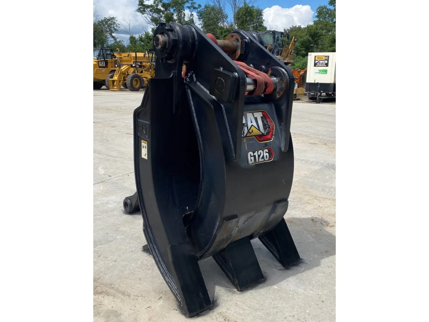 2020 Caterpillar G126.CONTRACTOR.GRAPPLE.