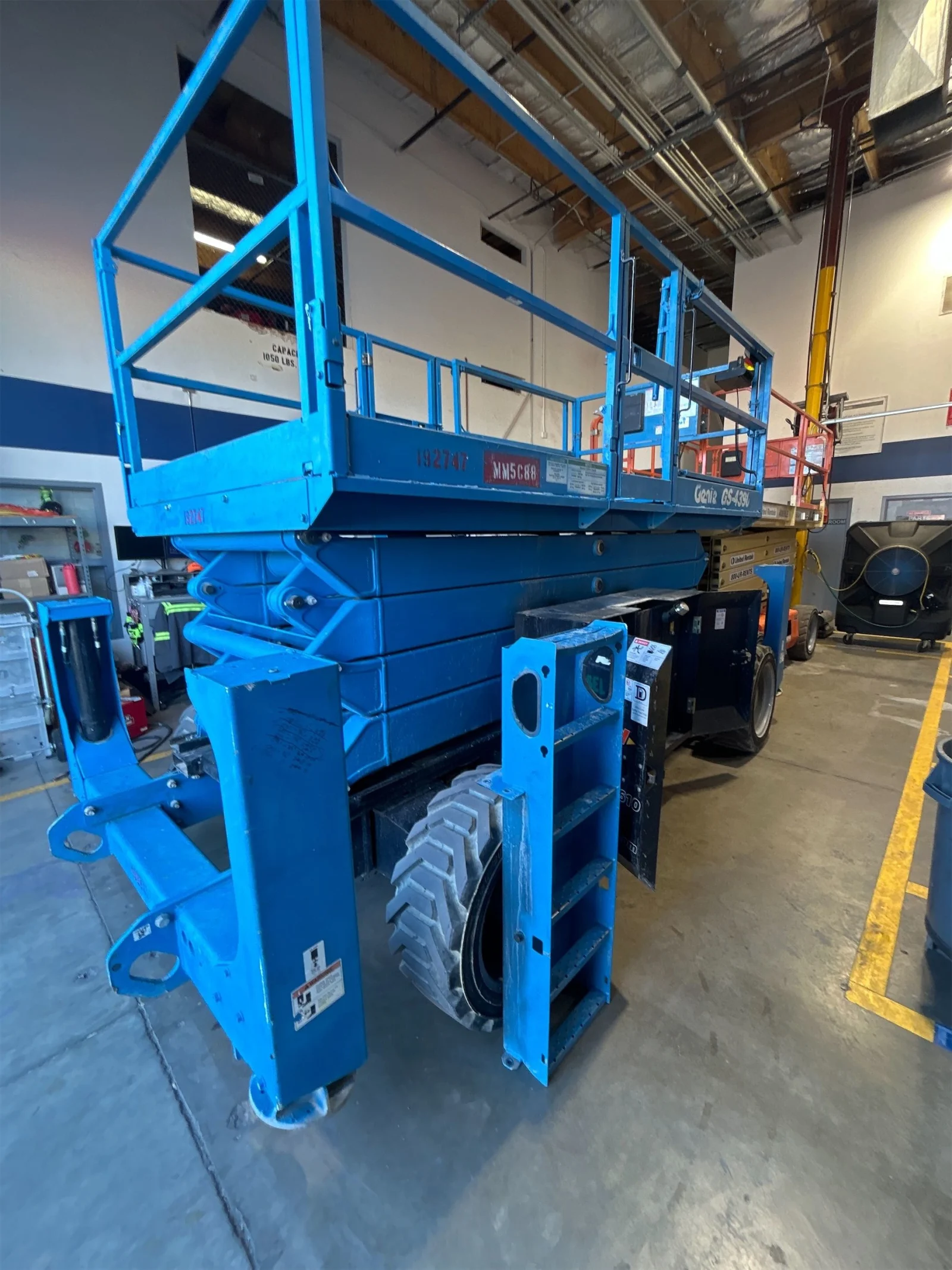 2017 Genie GS-4390 RT Rough Terrain