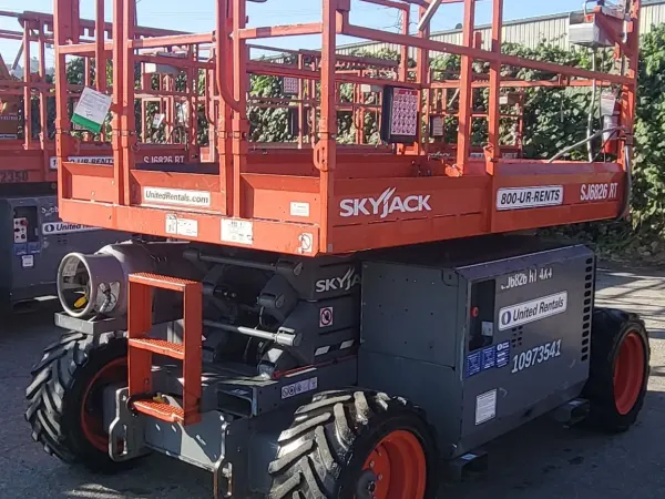 2019 Skyjack SJ6826RT Rough Terrain