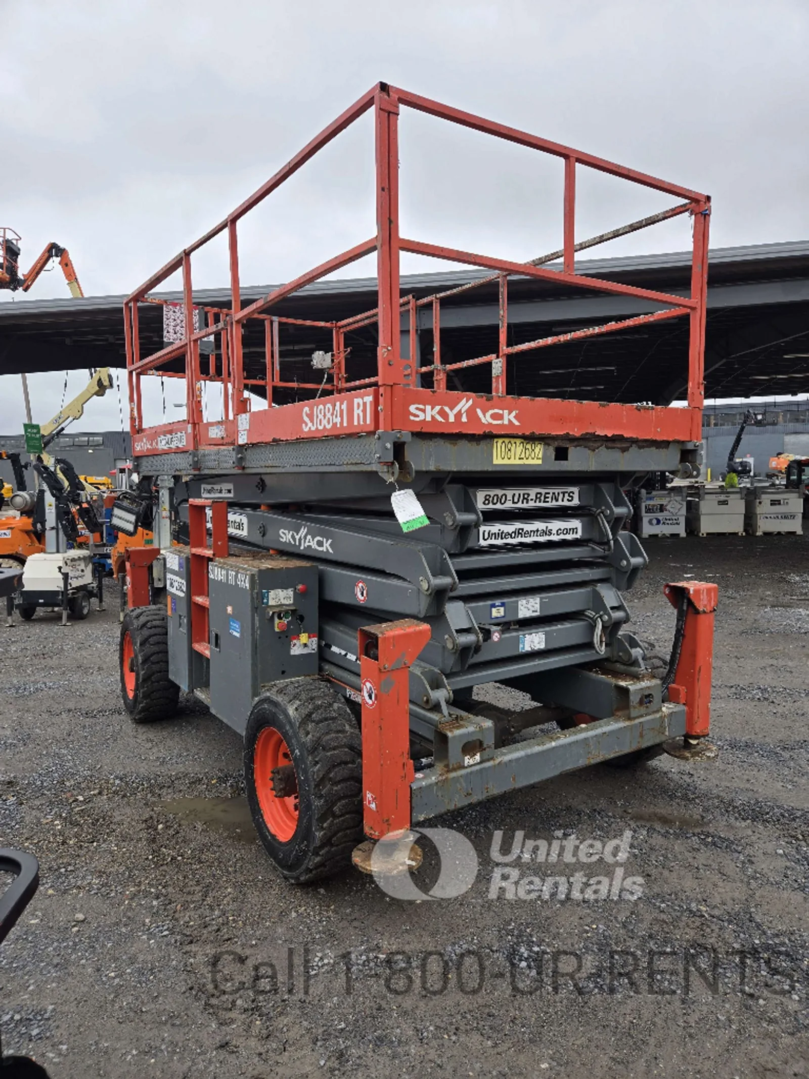 2018 Skyjack SJ8841RT Rough Terrain