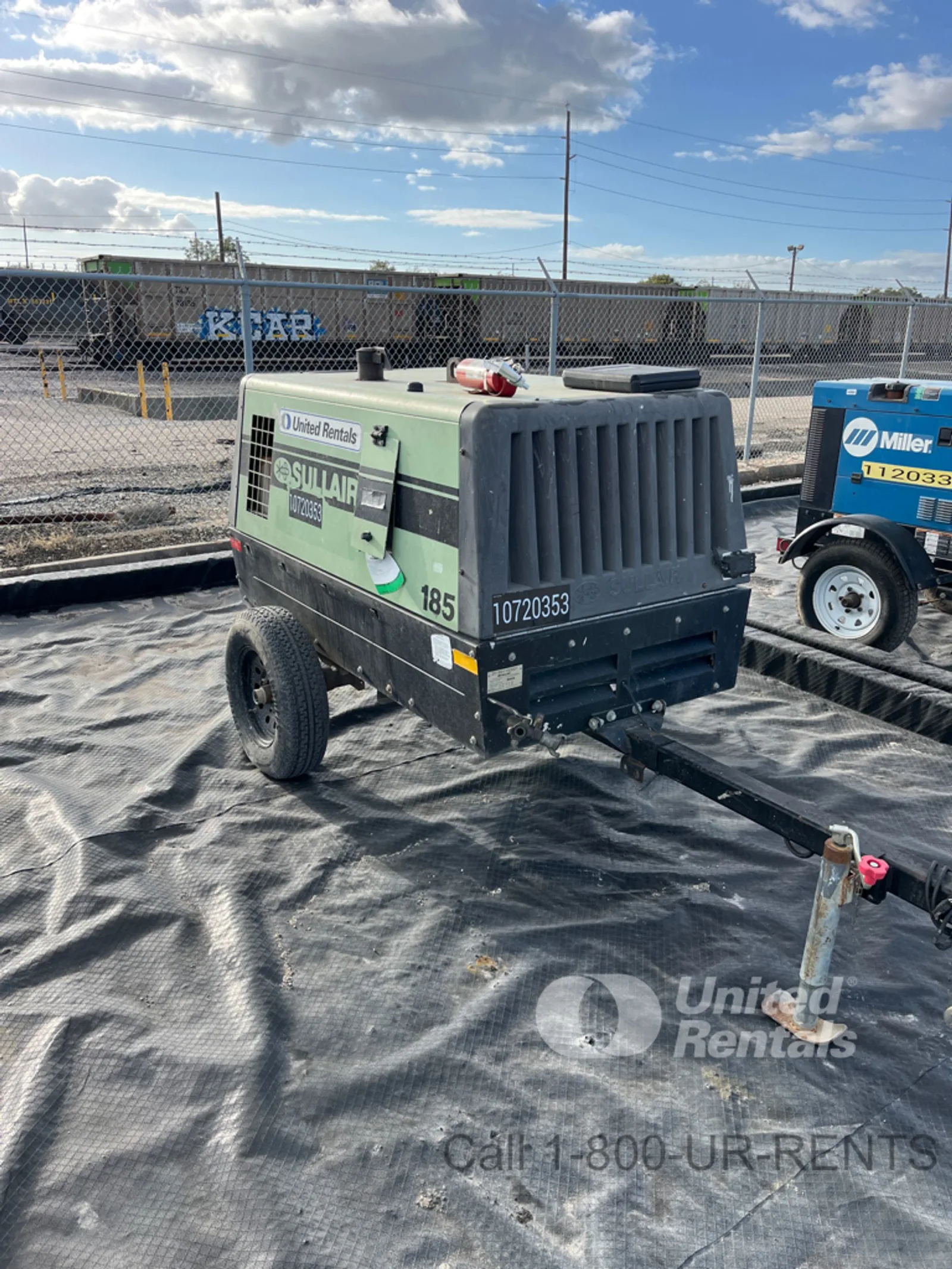 2018 Sullair 185DPQ-KU-T3