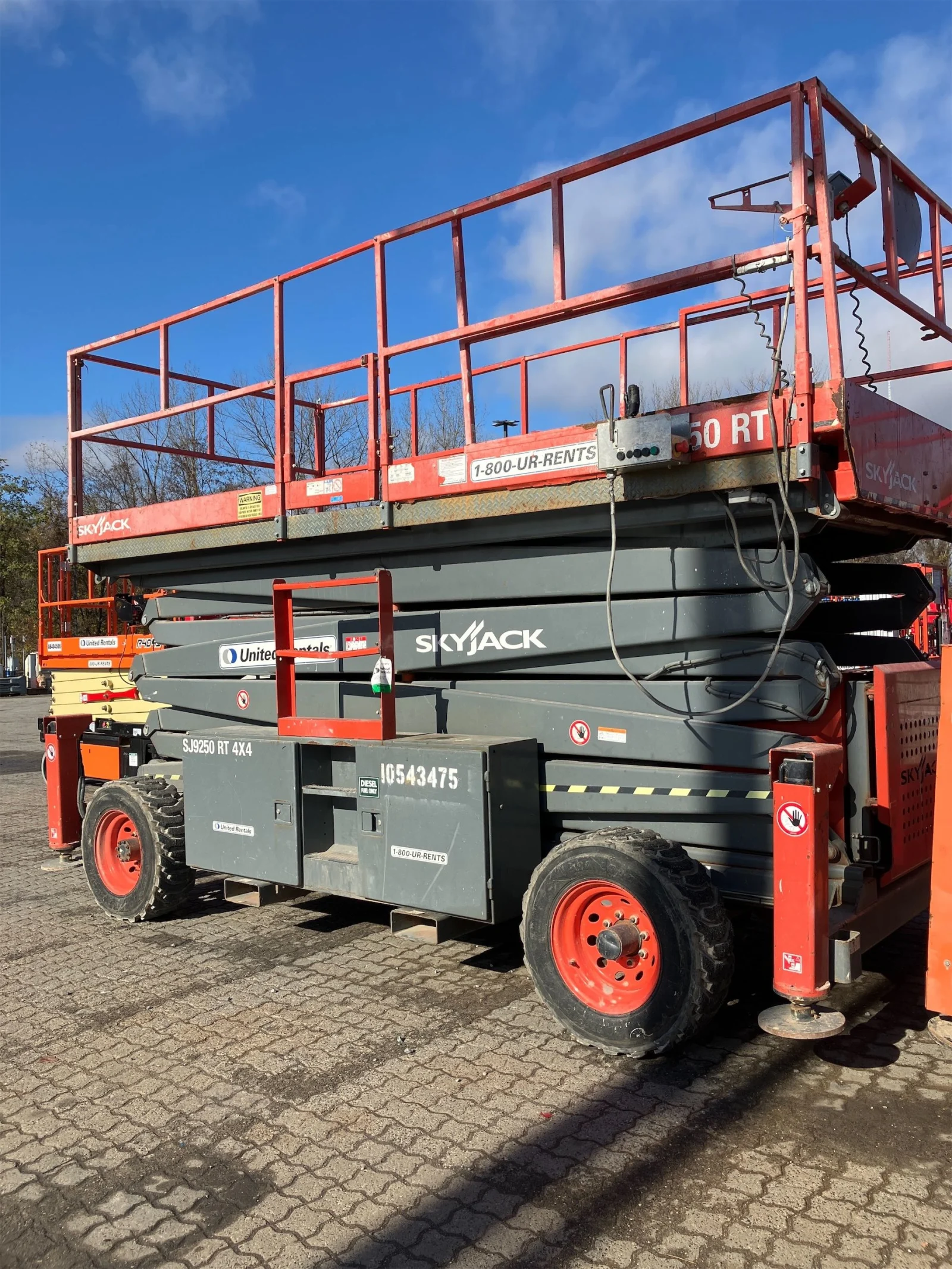 2016 Skyjack SJ9250RT Rough Terrain