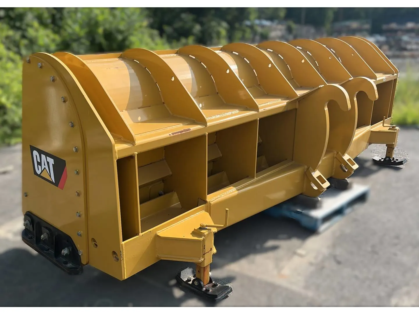 2025 Caterpillar 950/962 15' SNOW PUSHER, FUSION, STEEL EDGE