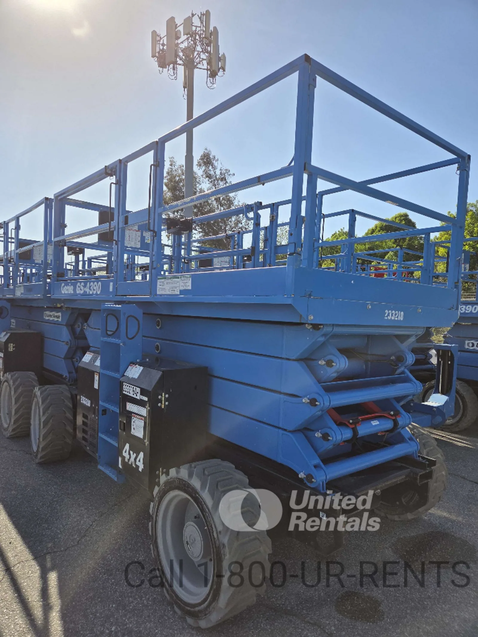 2019 Genie GS-4390 RT Rough Terrain