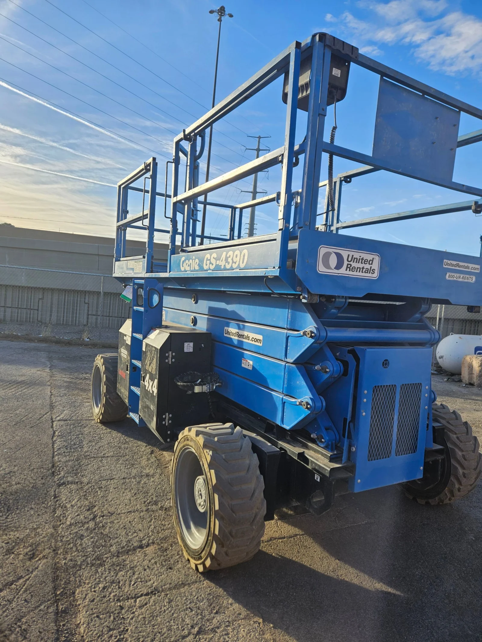 2019 Genie GS-4390 RT Rough Terrain