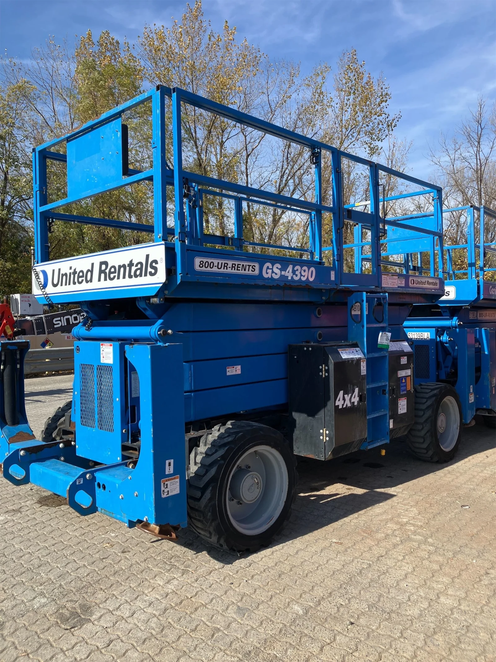 2018 Genie GS-4390 RT Rough Terrain