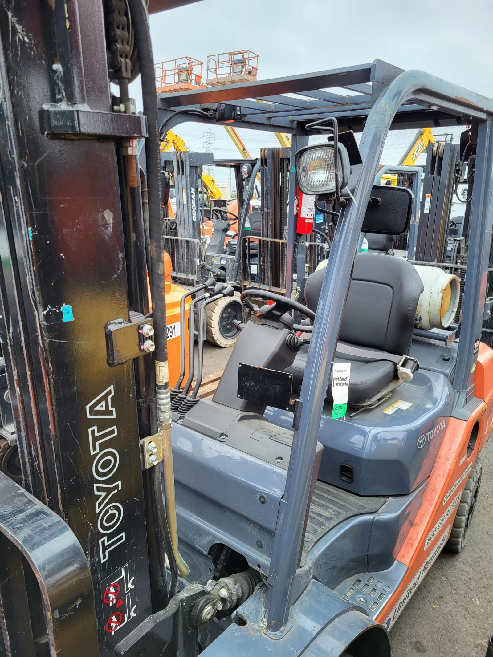 2019 Toyota 8FGU25-Warehouse