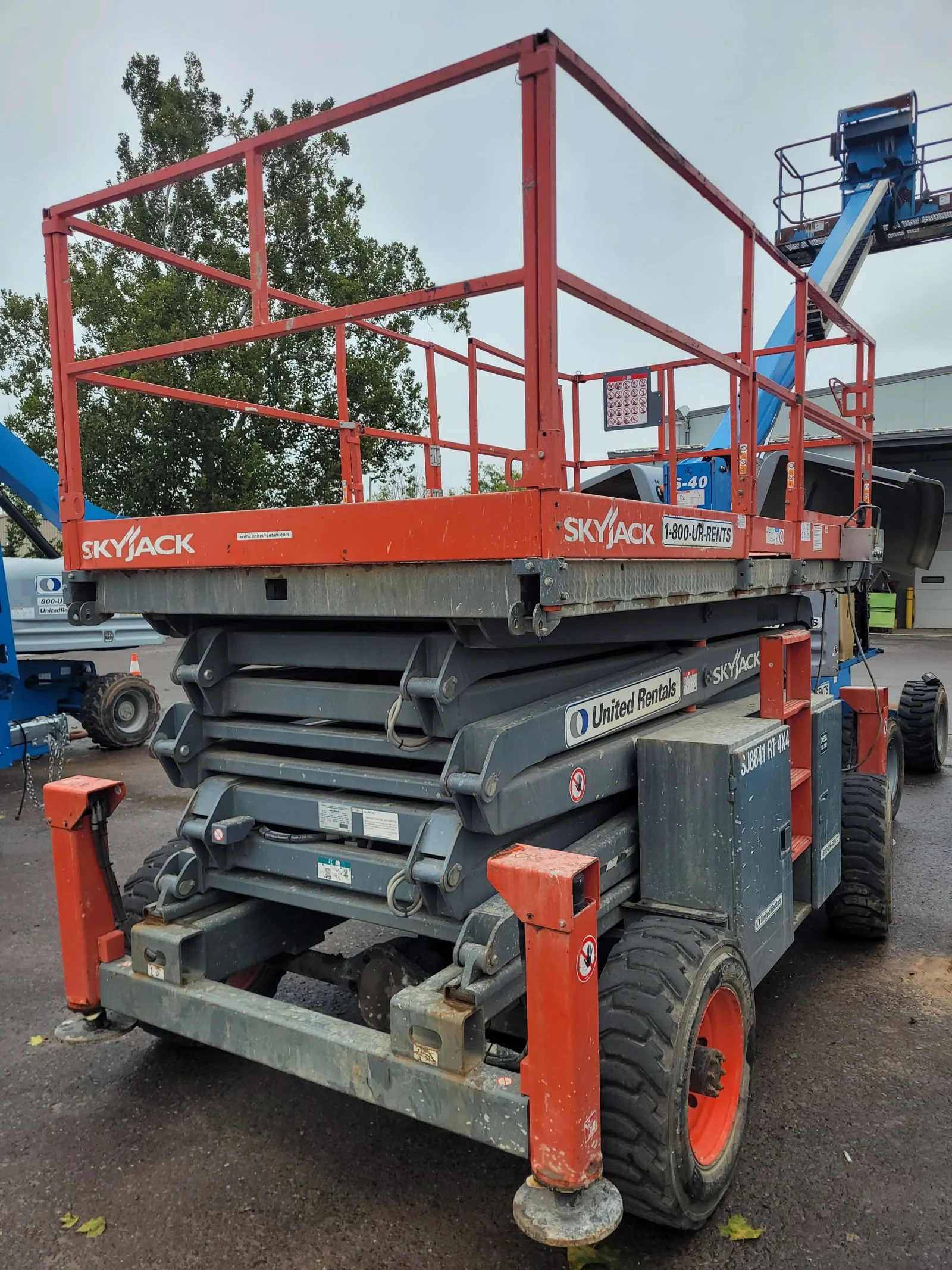 2017 Skyjack SJ8841RT Rough Terrain