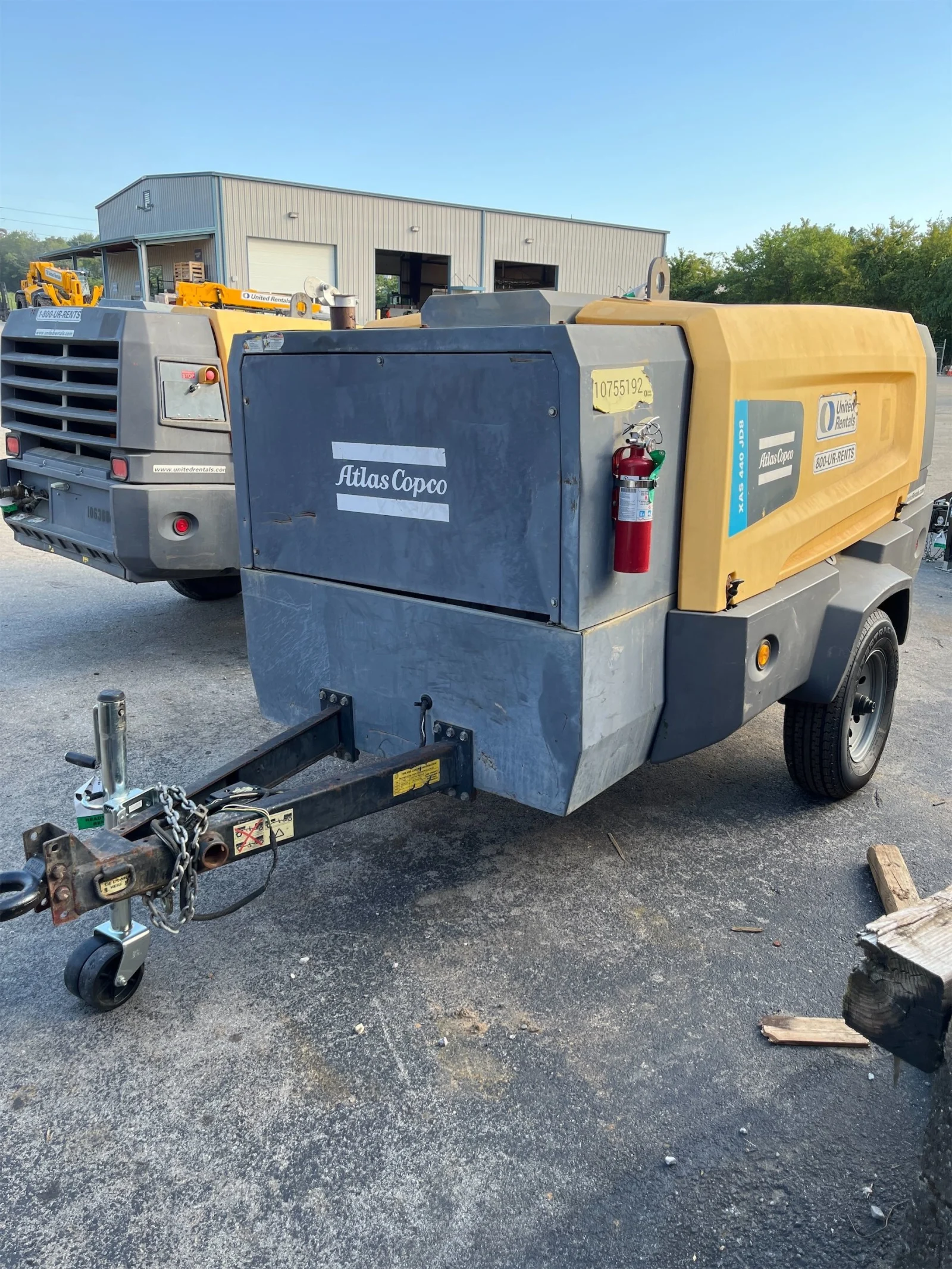 2018 Atlas Copco XAS440JD T4F