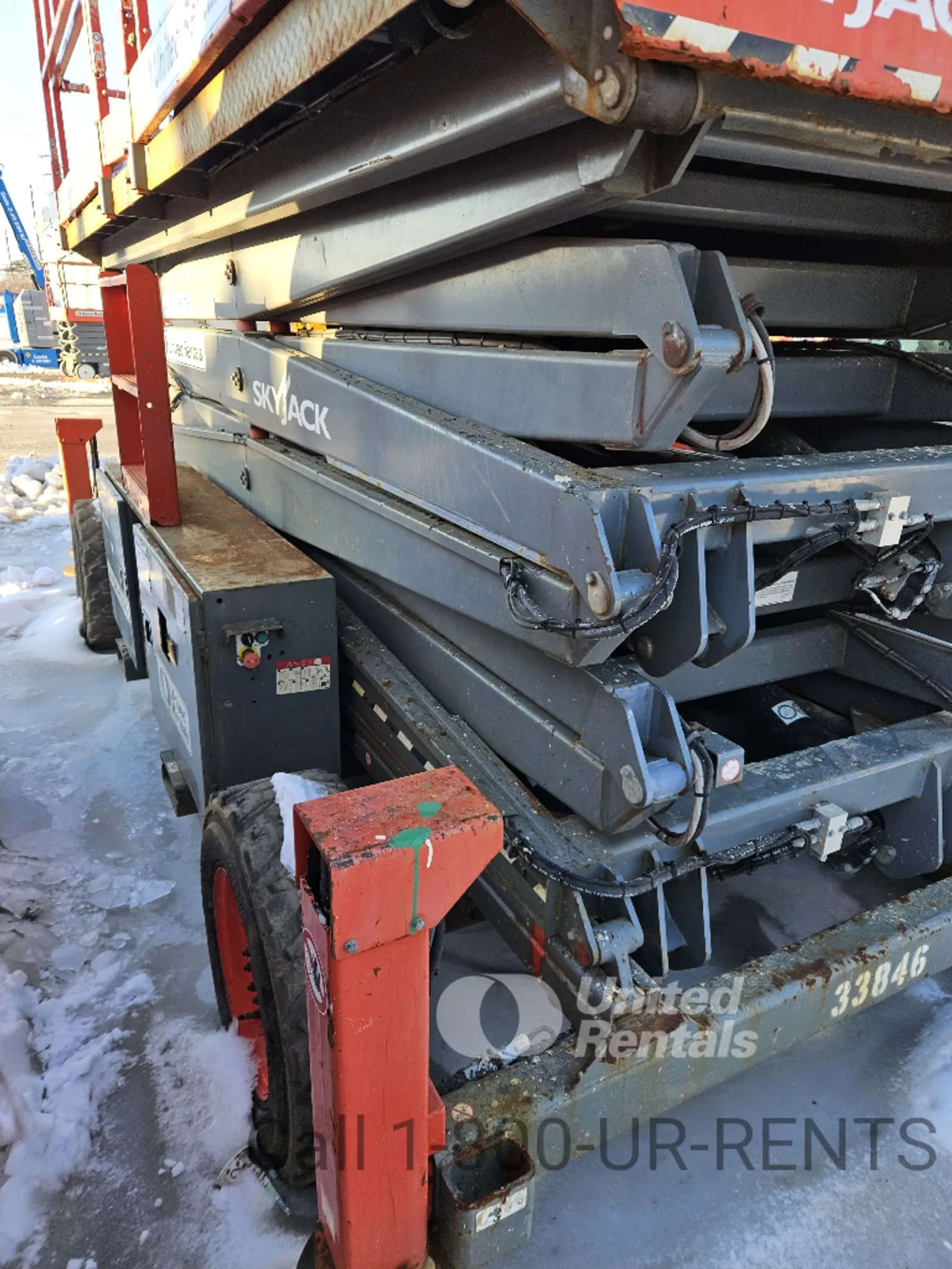 2016 Skyjack SJ9250RT Rough Terrain