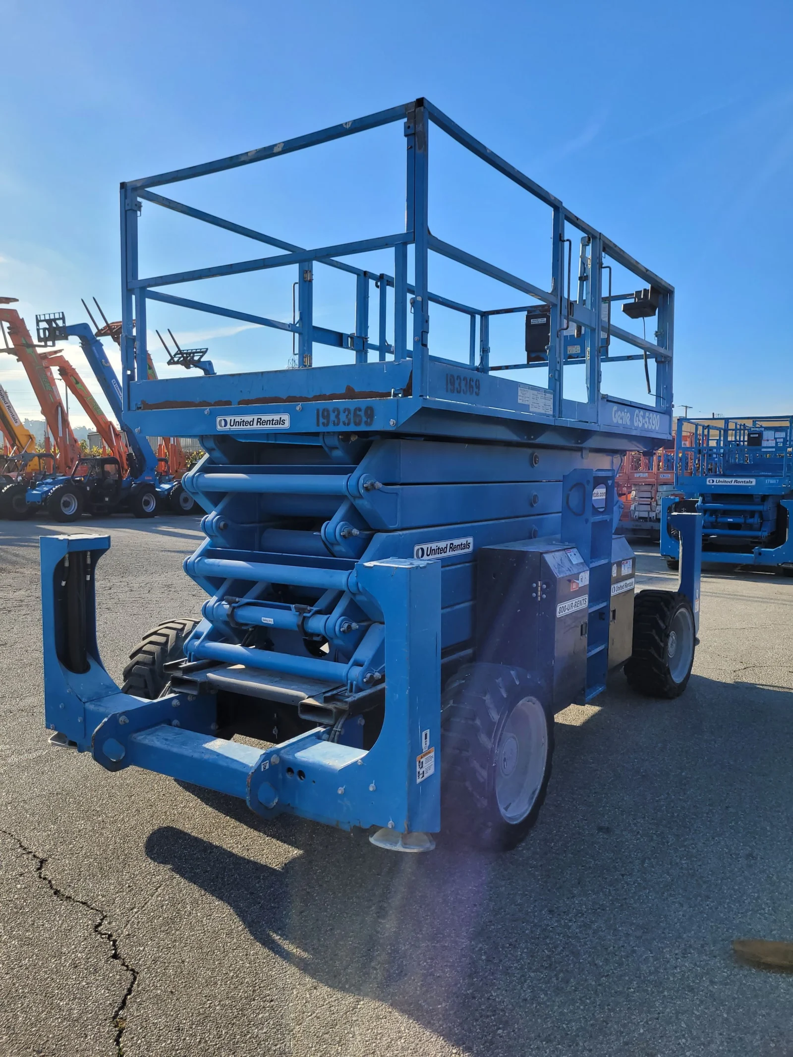 2017 Genie GS-5390 RT Rough Terrain