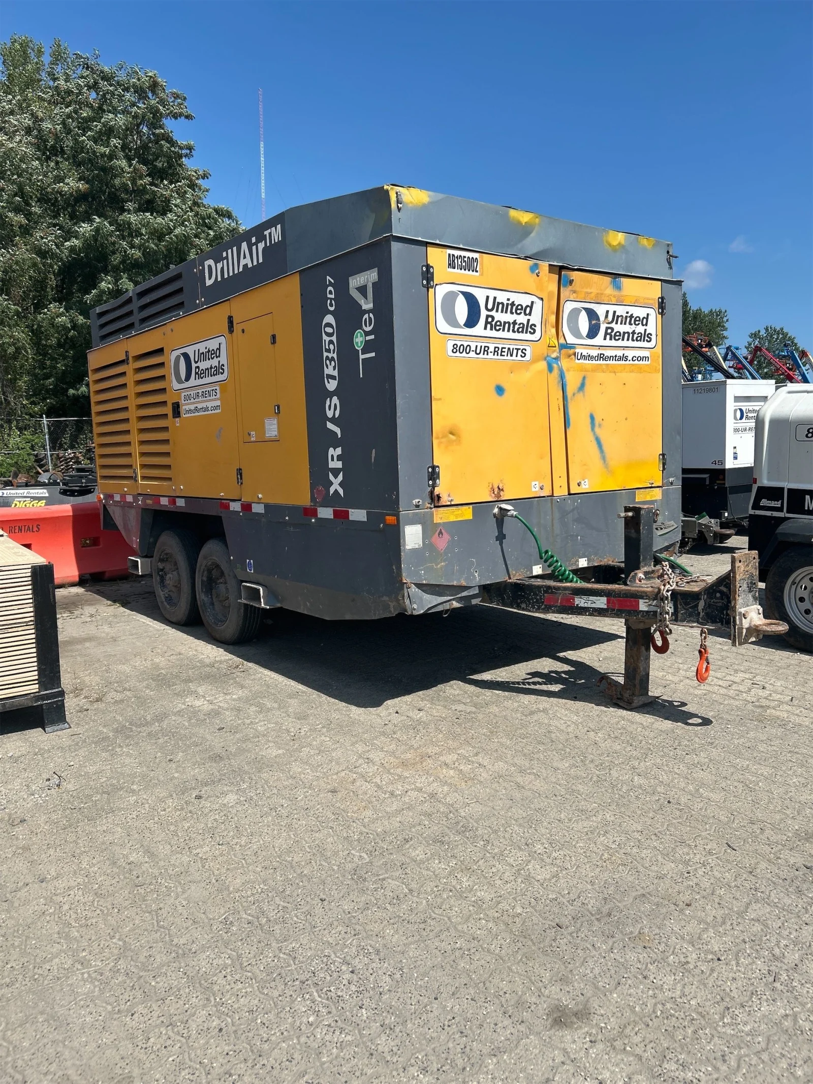 2014 Atlas Copco XRVS1350 T4