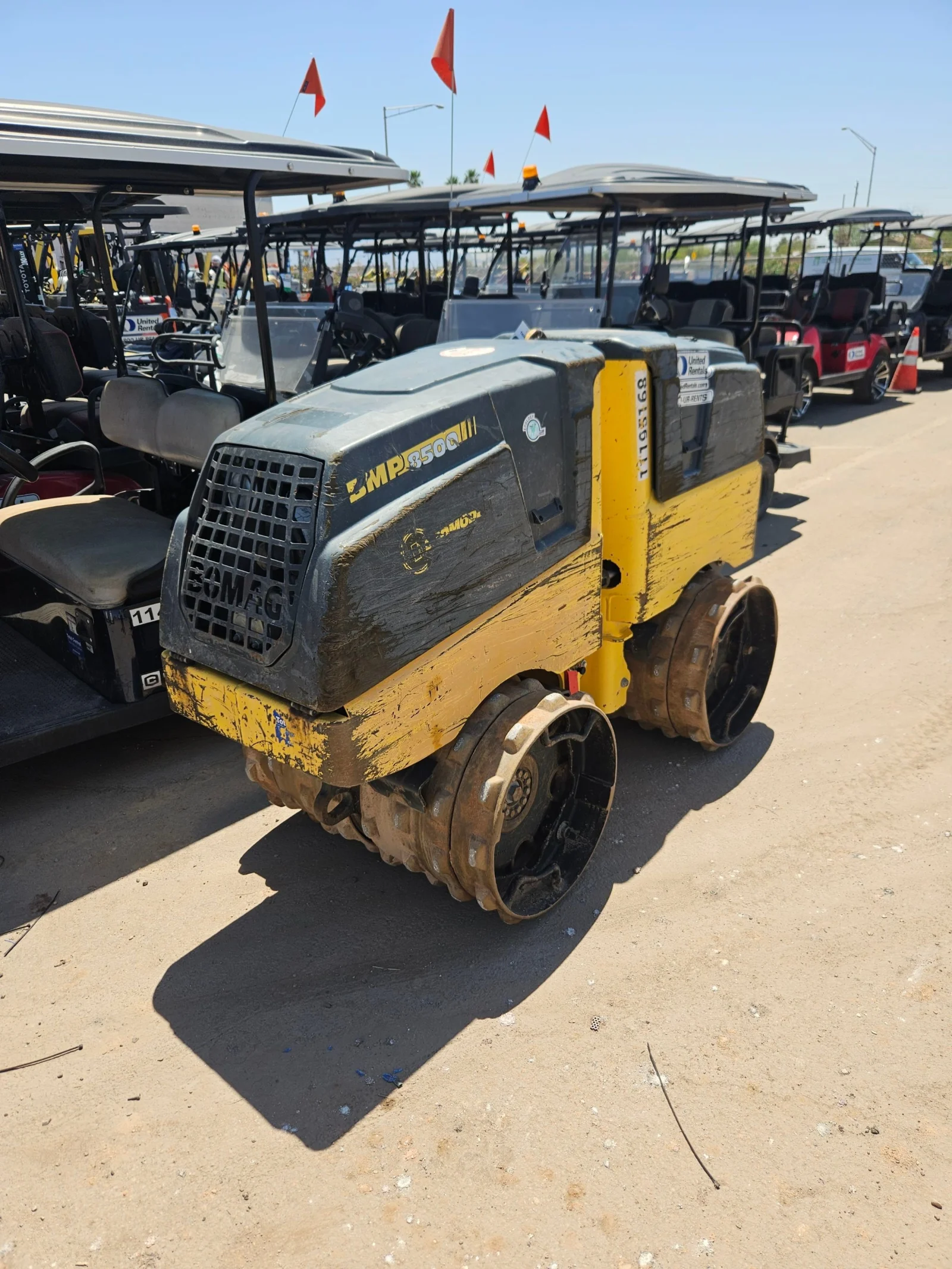 2021 BOMAG BMP8500 Double Drum