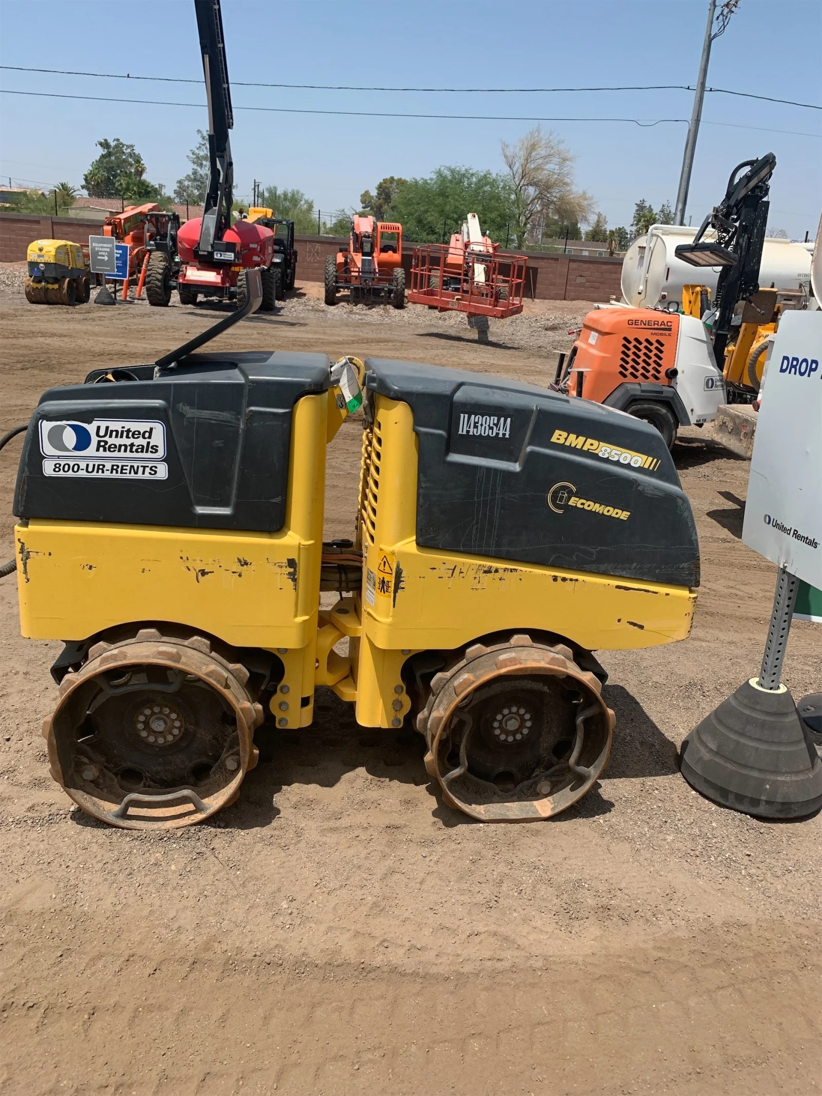2022 BOMAG BMP8500 Double Drum