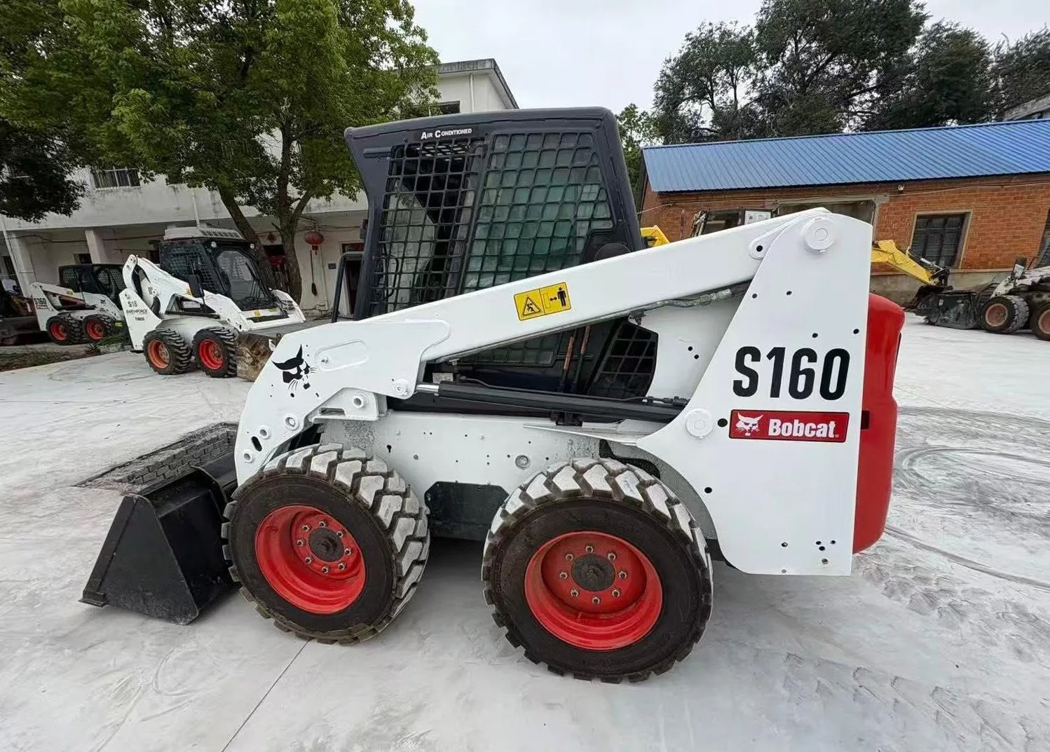 Bobcat S160 Skid Steer - front view