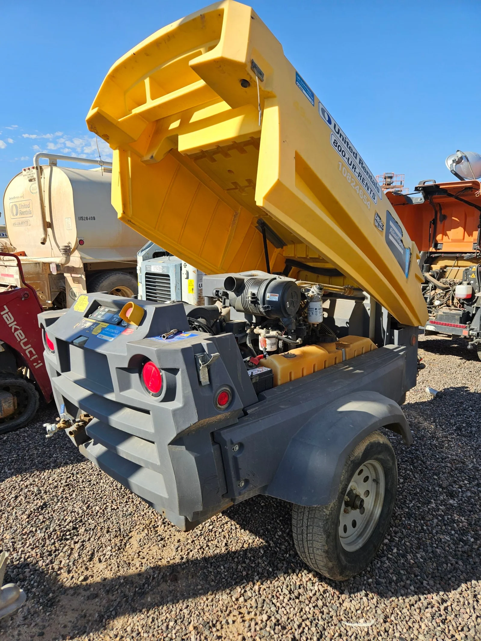 2018 Atlas Copco XAS185KD7 T4F